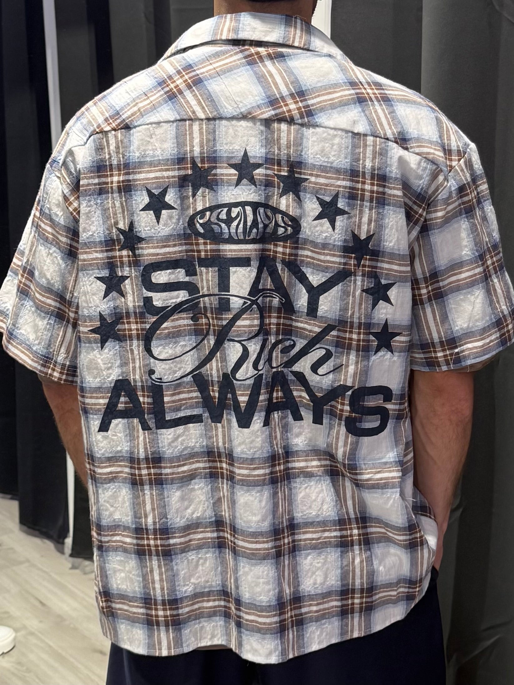 Camicia Stay Rich Always