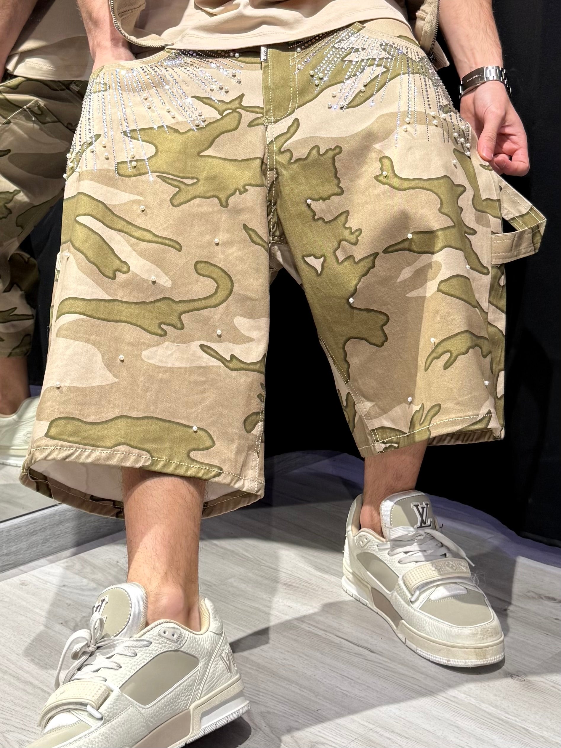 Jorts Brillantinato Perlato