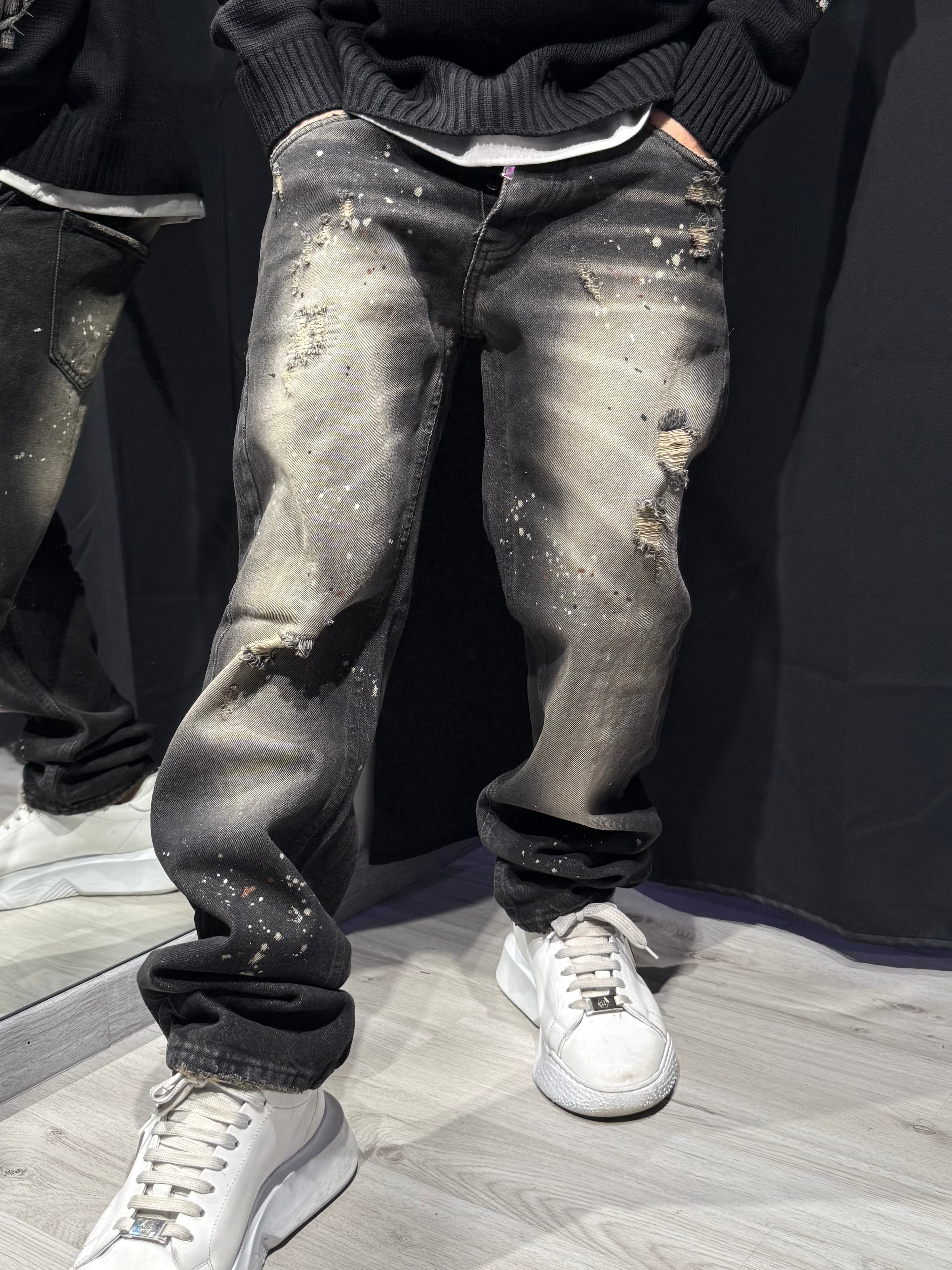 Jeans Semi Baggy Washed