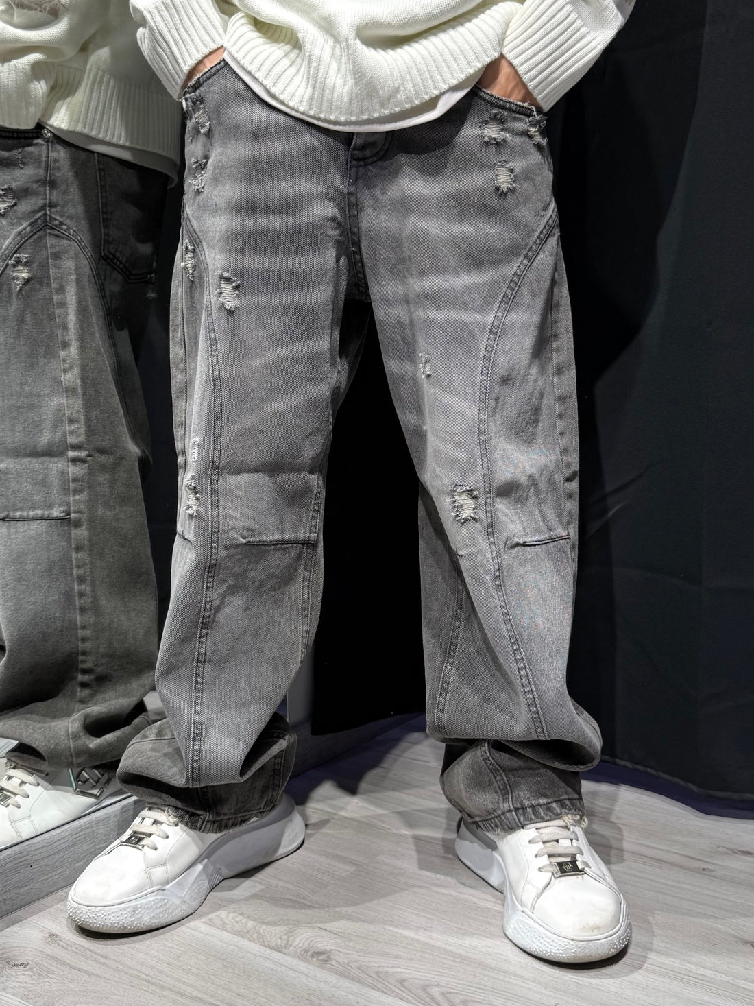 Jeans Baggy Distressed