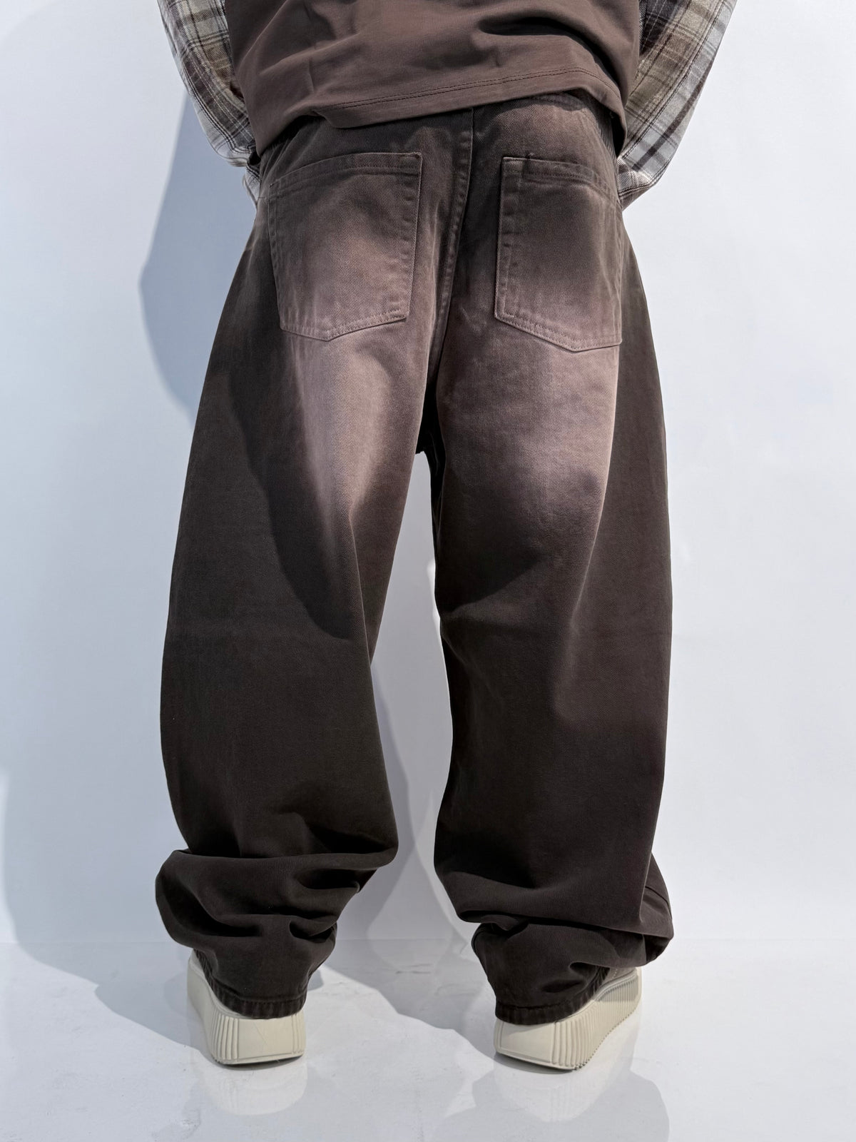 Jeans Balloon Brown