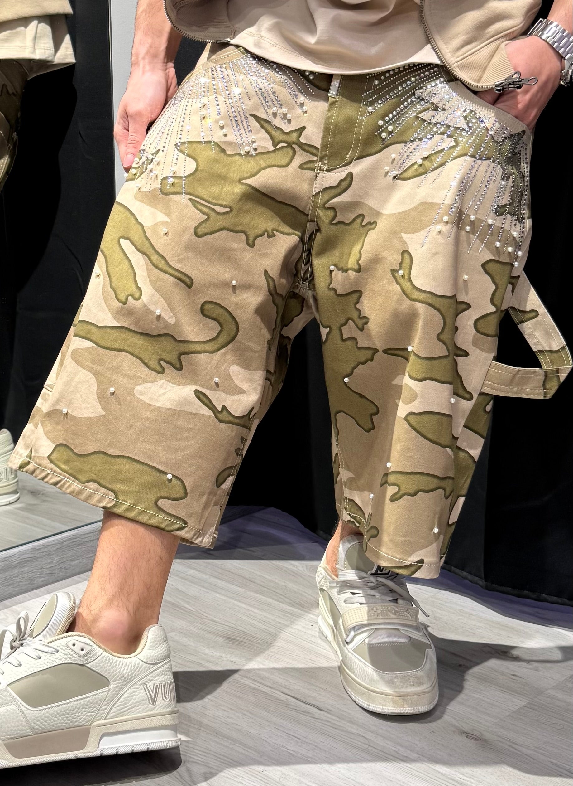 Jorts Brillantinato Perlato