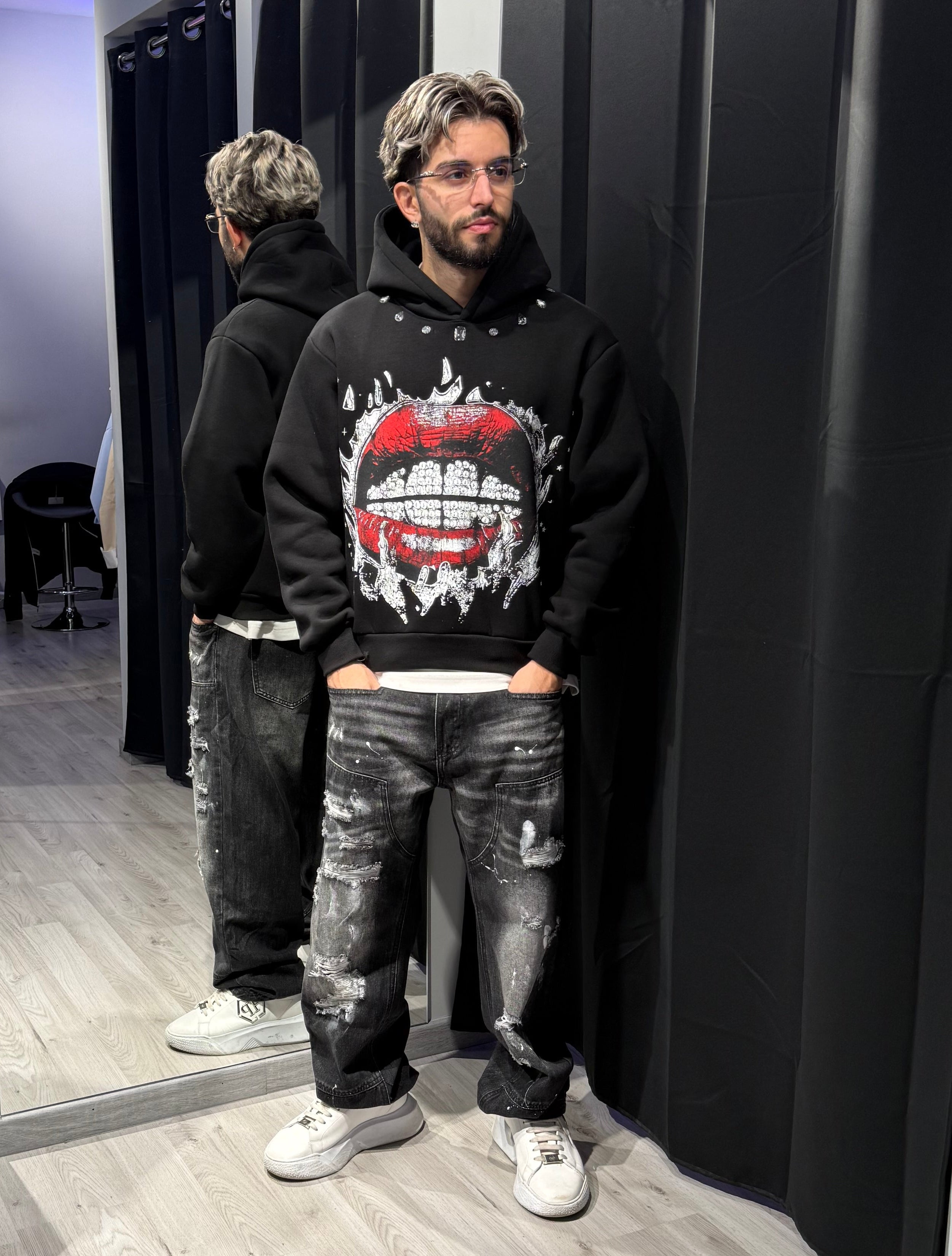 Felpa “Diamond Teeth”