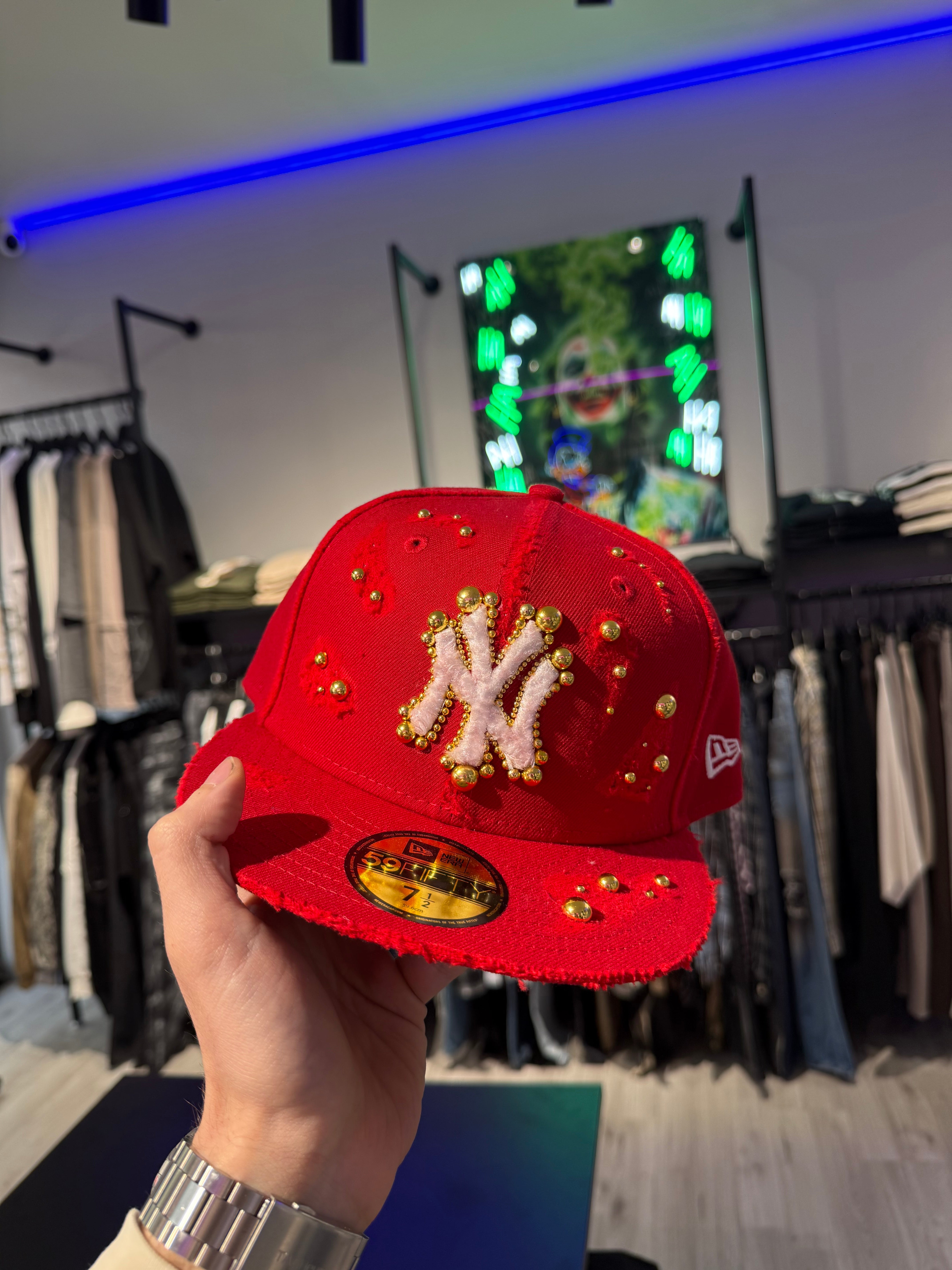 Cappello Custom Perlato D'oro