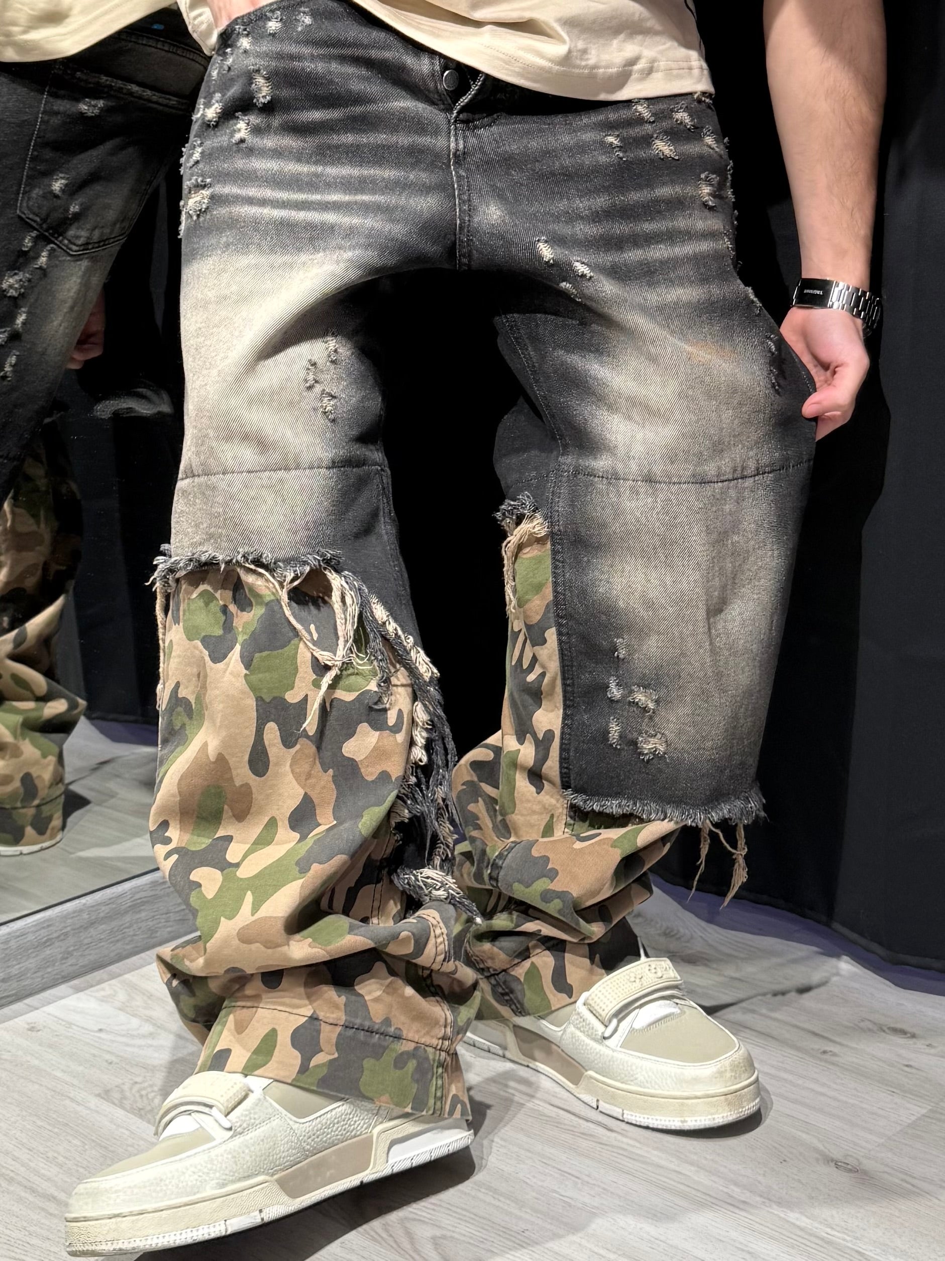 Jeans Double Military