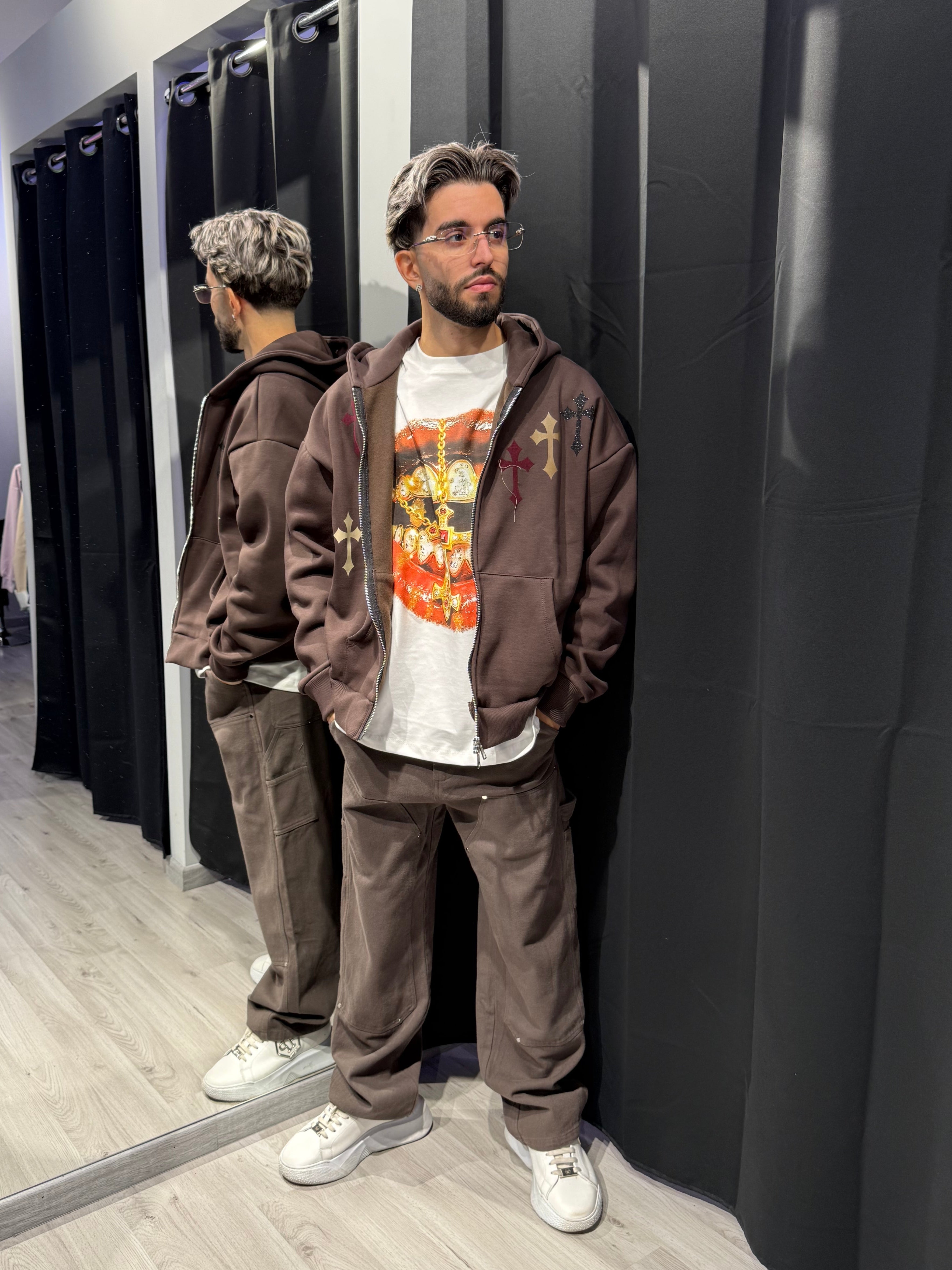 Felpa “Crosslight Zip”