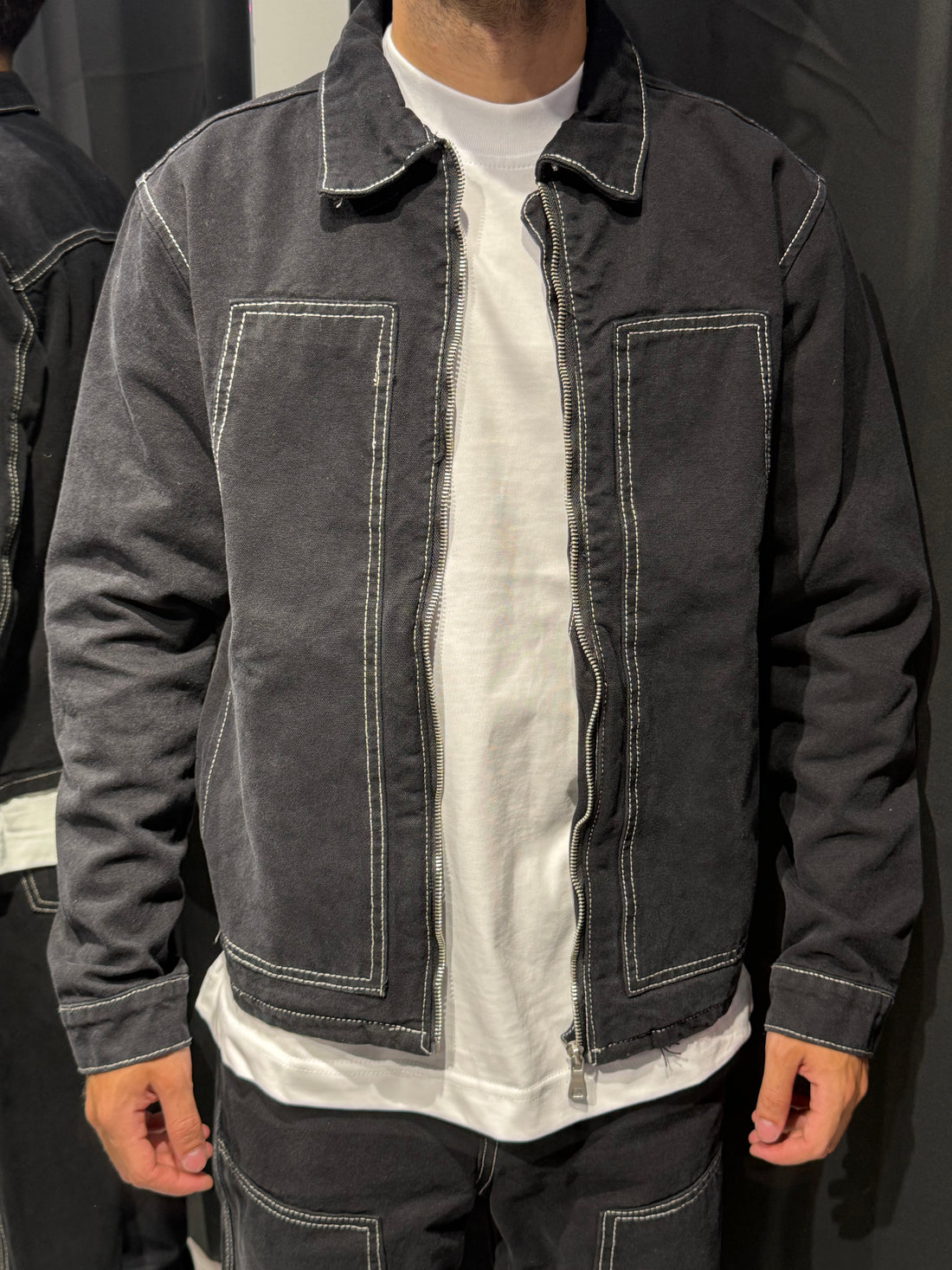 Contrast Denim