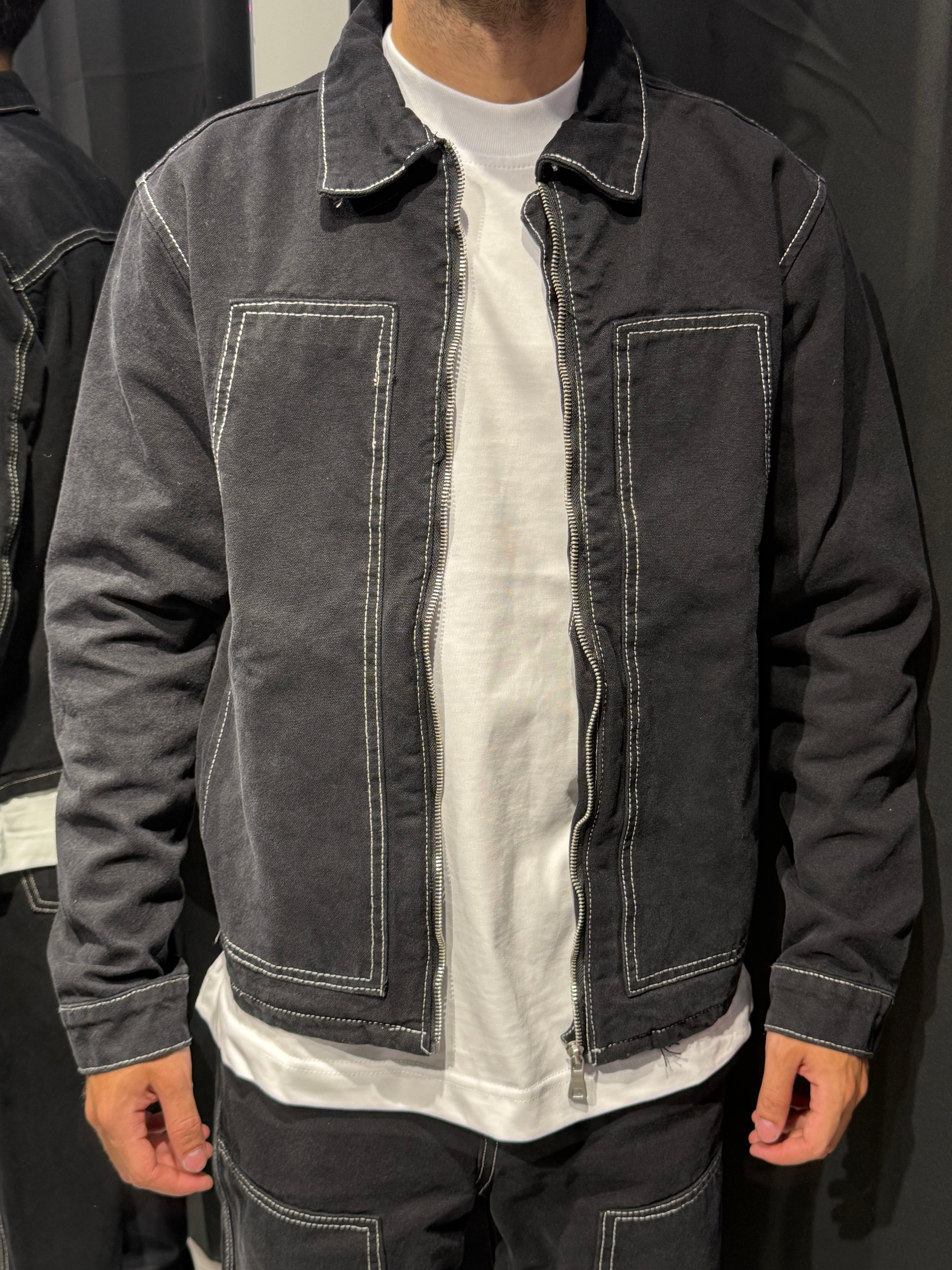 Contrast Denim