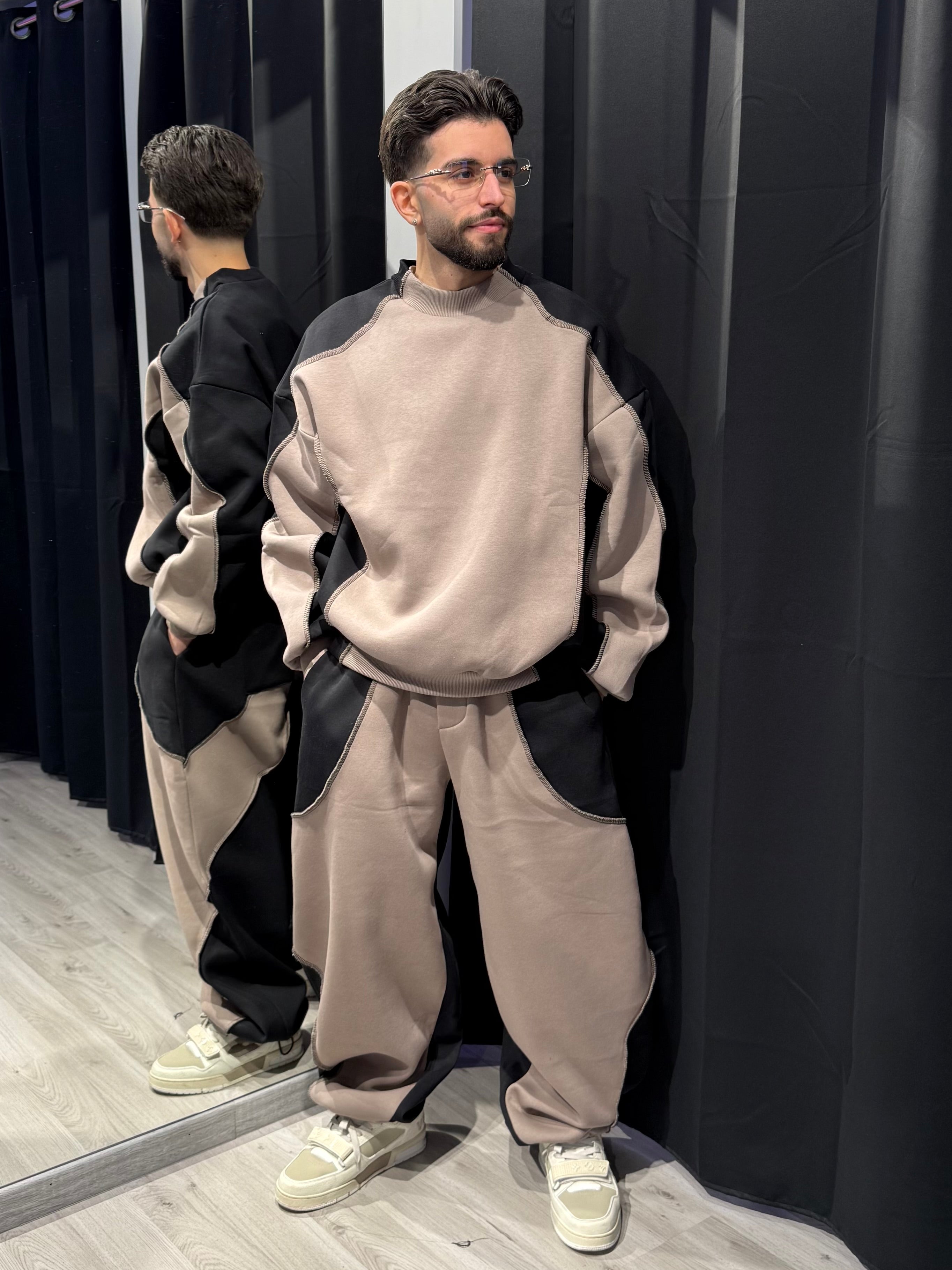 Completo Tuta Suit Bicolor