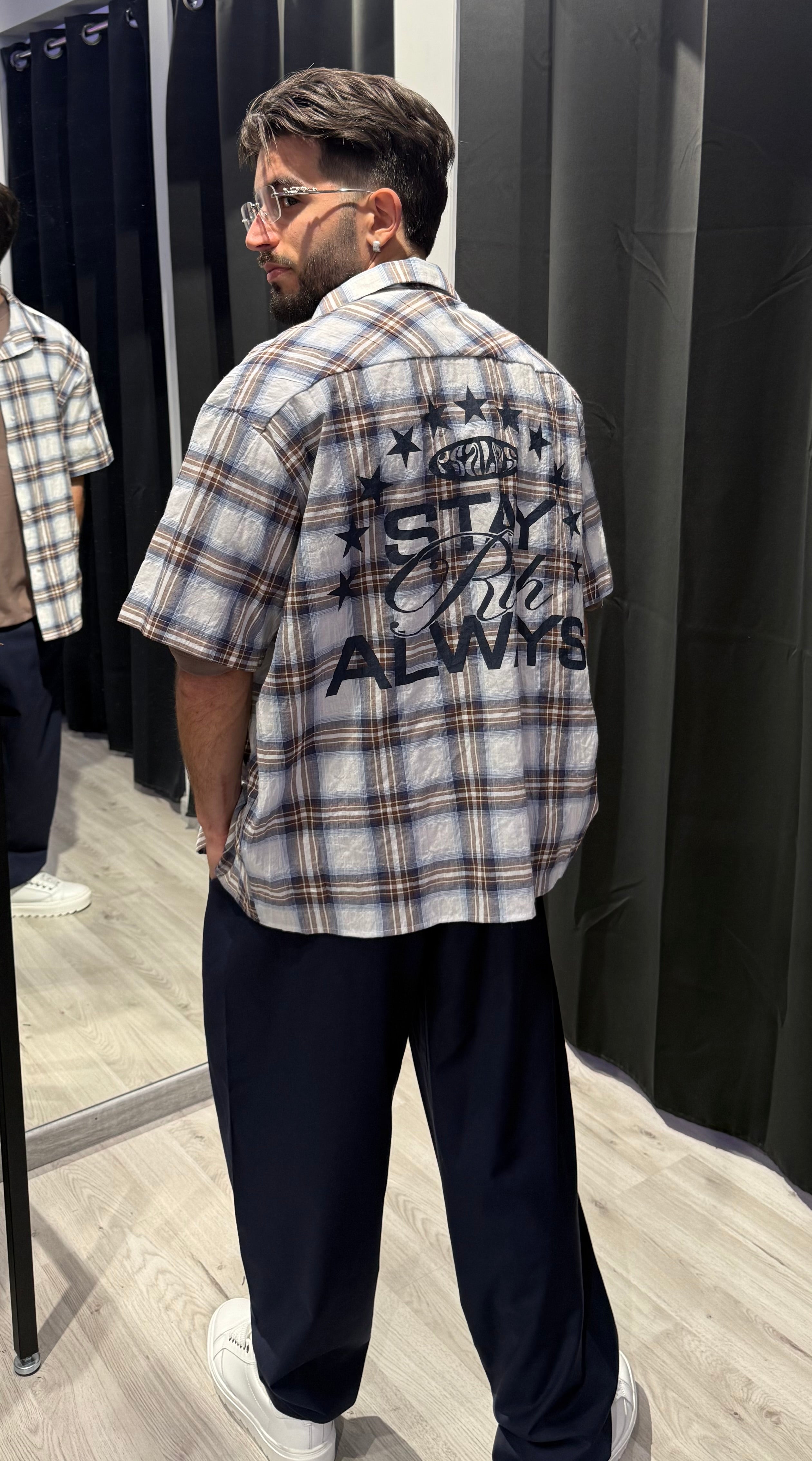 Camicia Stay Rich Always