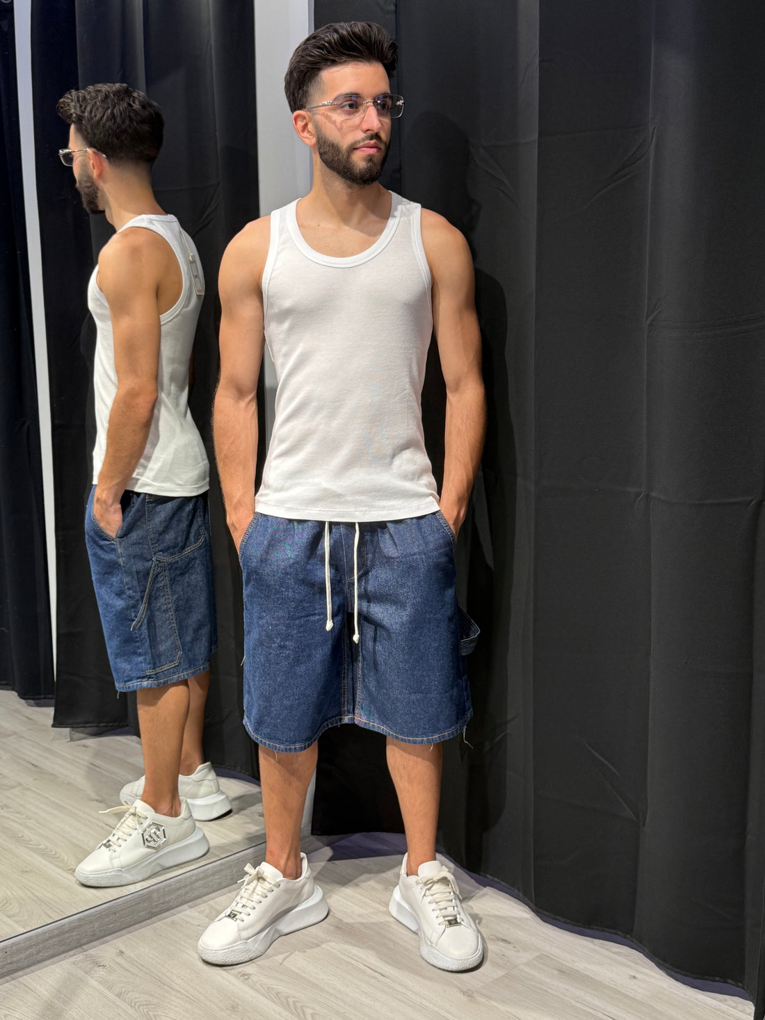 Bermuda Jorts Jeans
