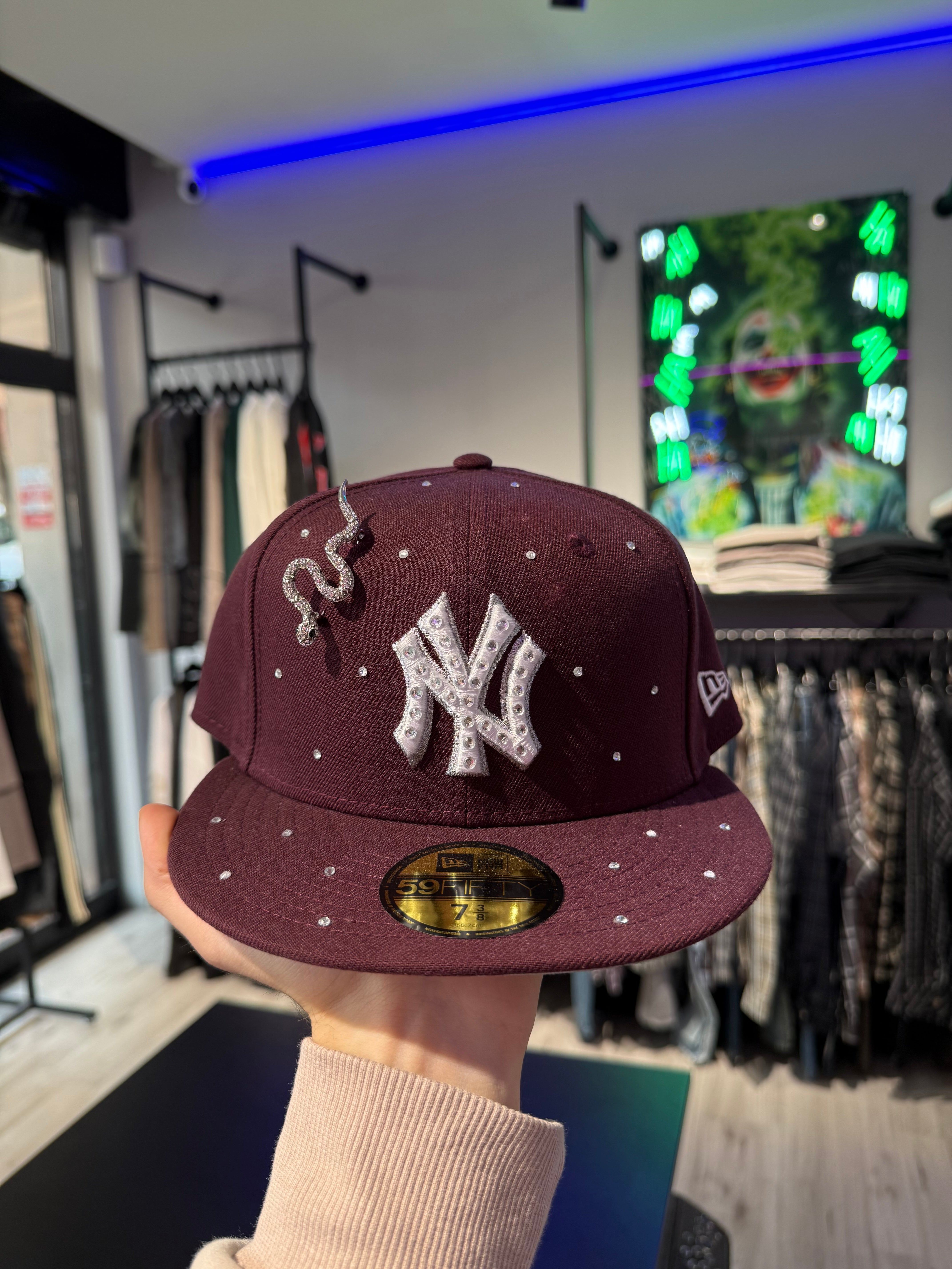 Cappello Custom Bordeaux