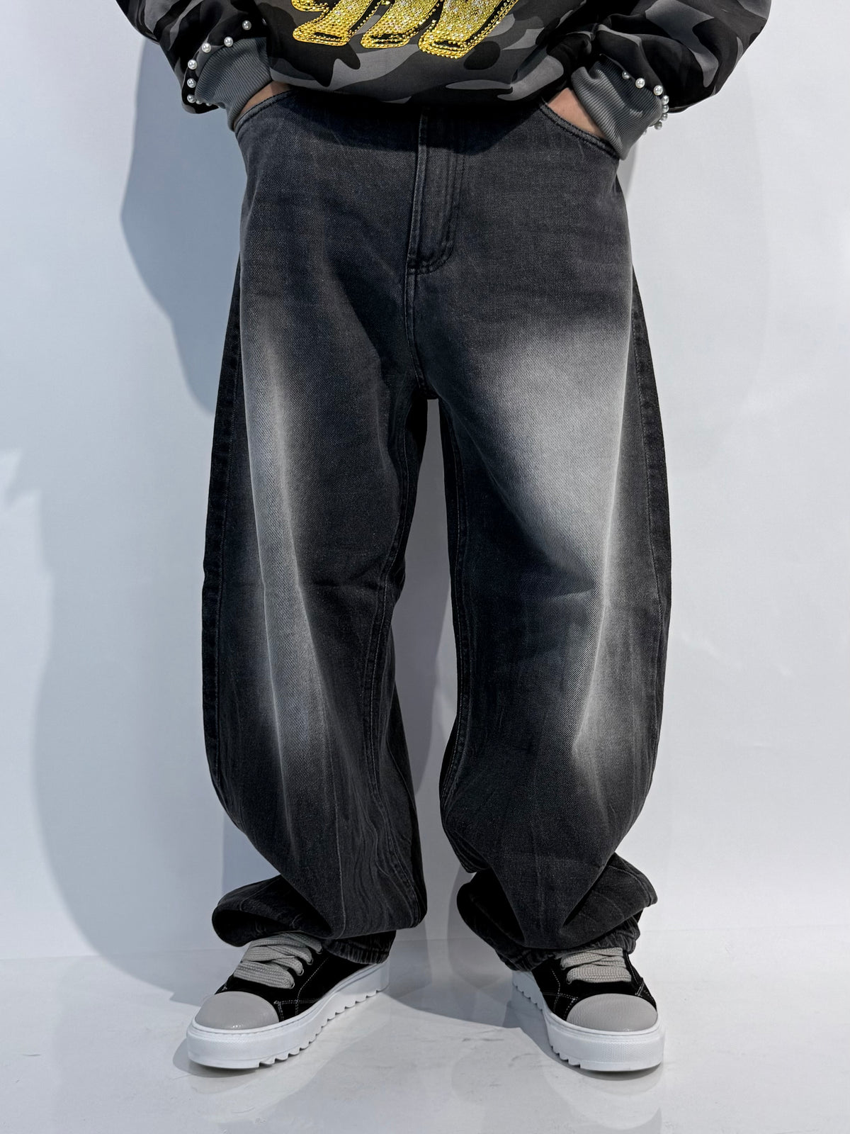 Jeans Balloon Gray