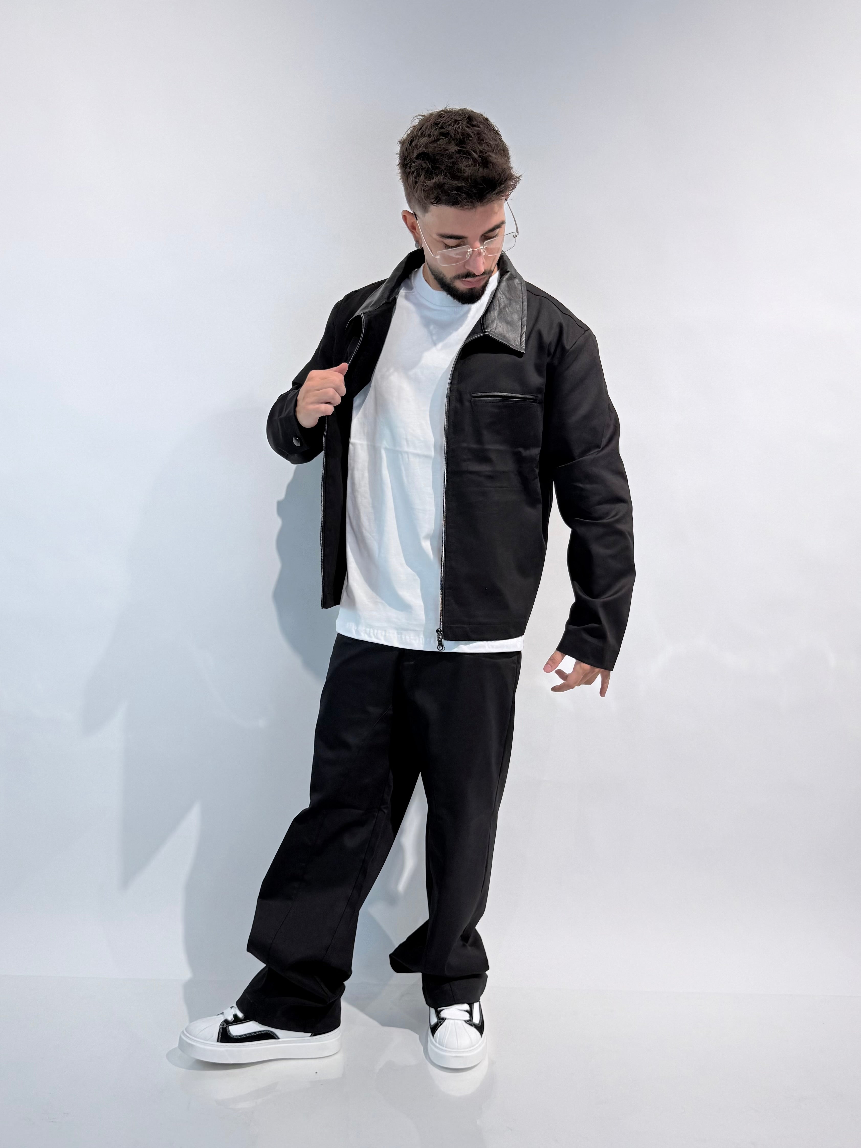 Completo Leather Zip