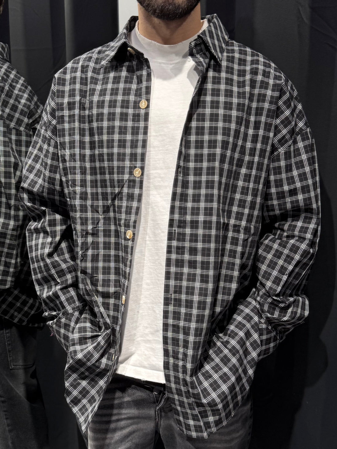 Camicia Over a Quadri