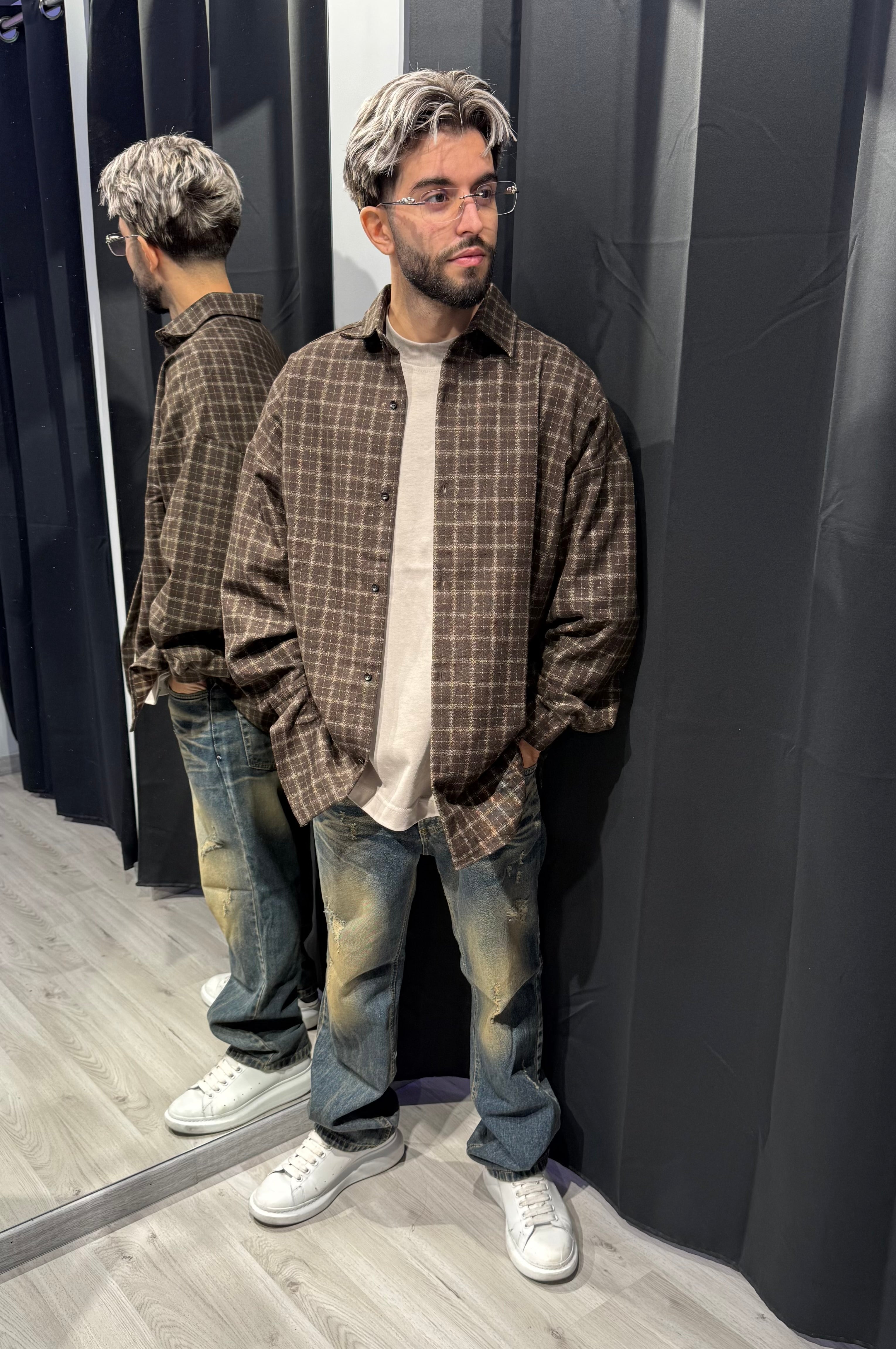 Camicia Over Brown