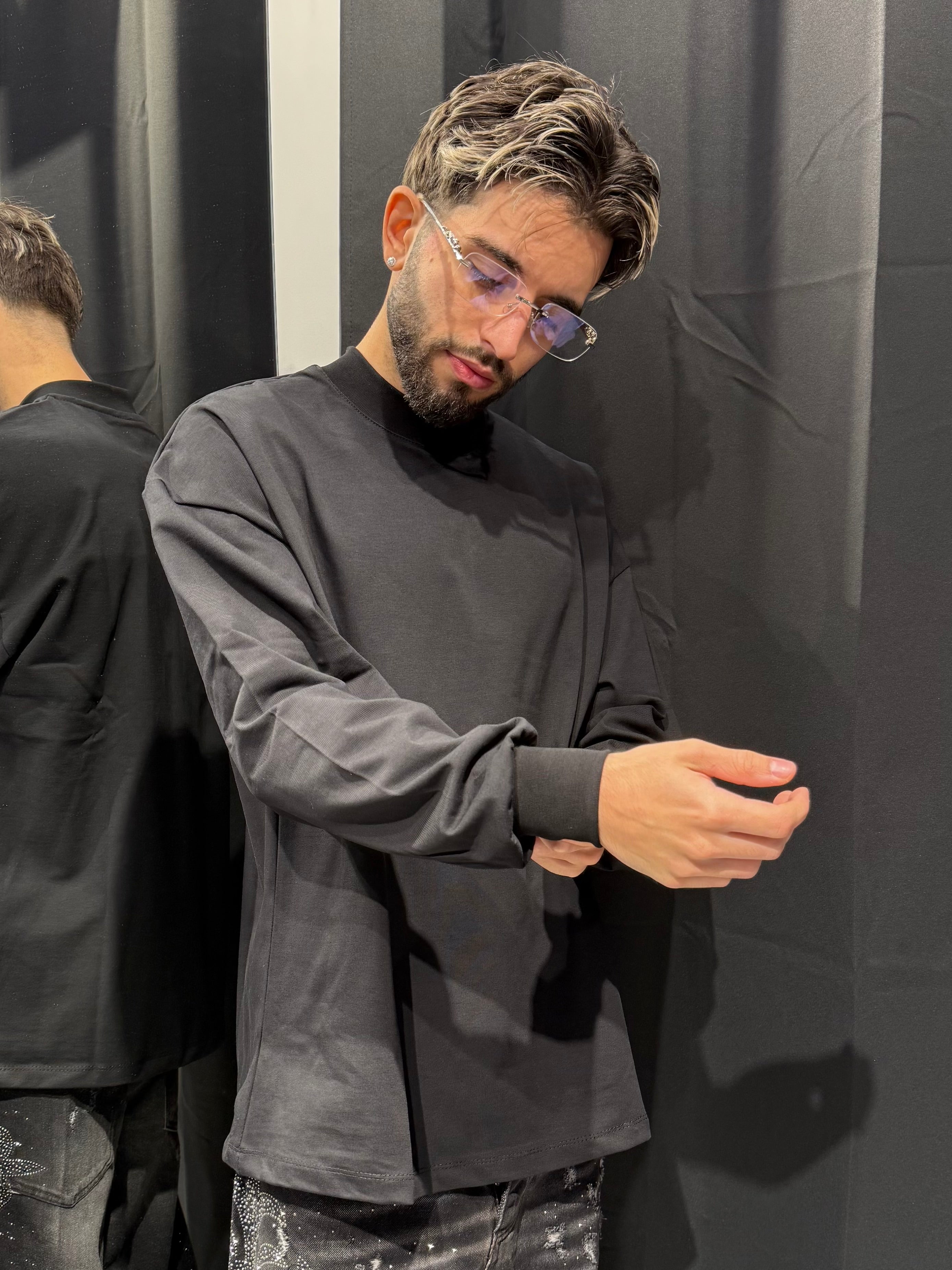 Essential Longsleeve Con Polsino