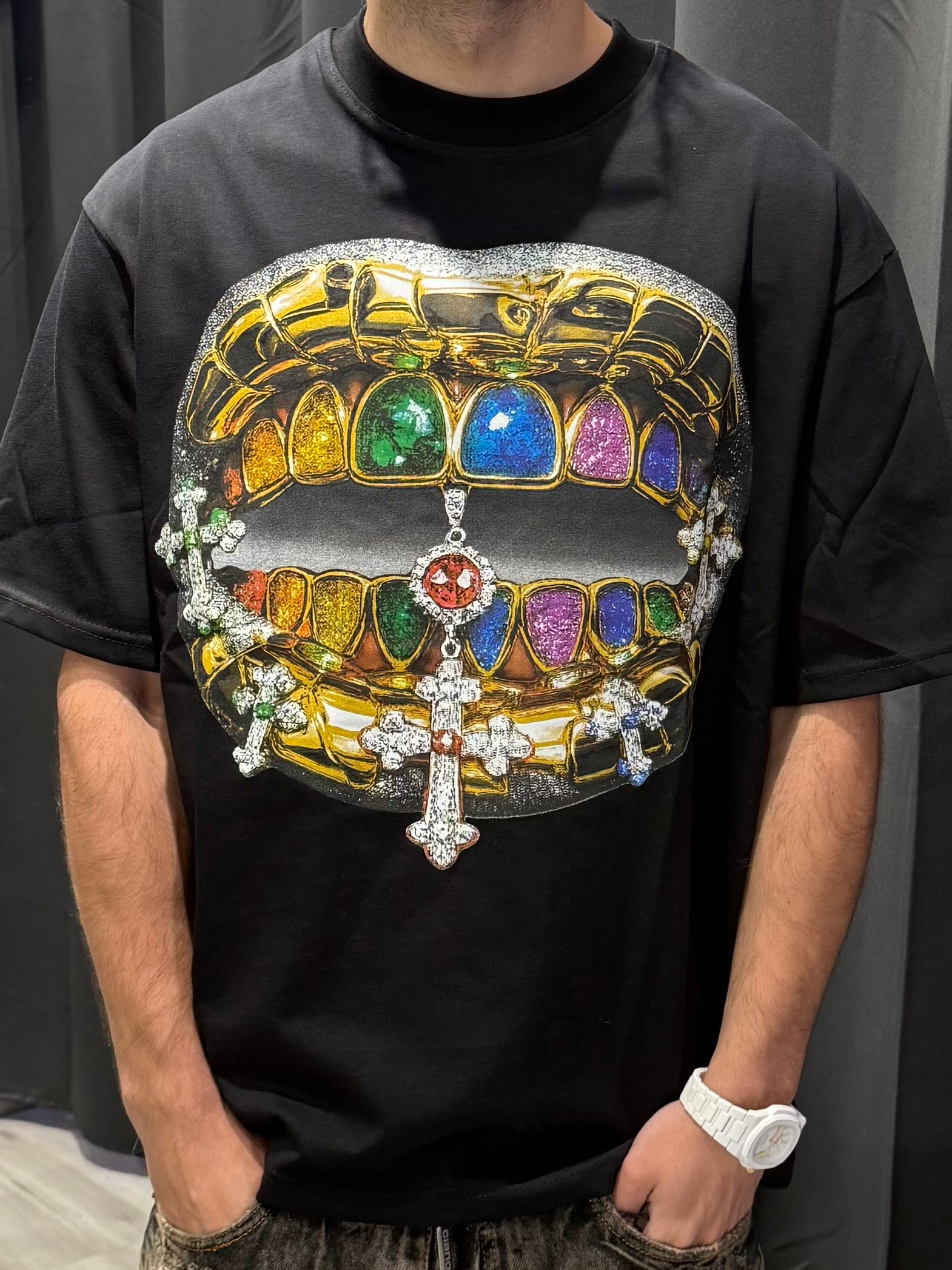 T-shirt America CROSS