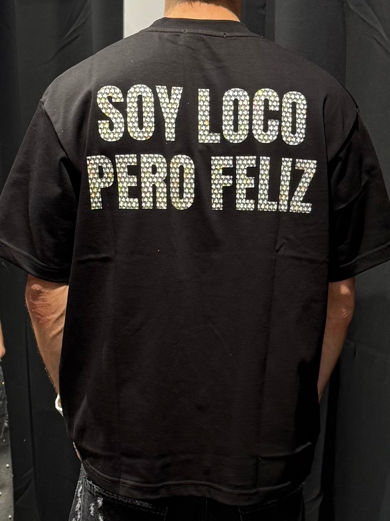 T-shirt Soy Loco Pero Feliz 2.0