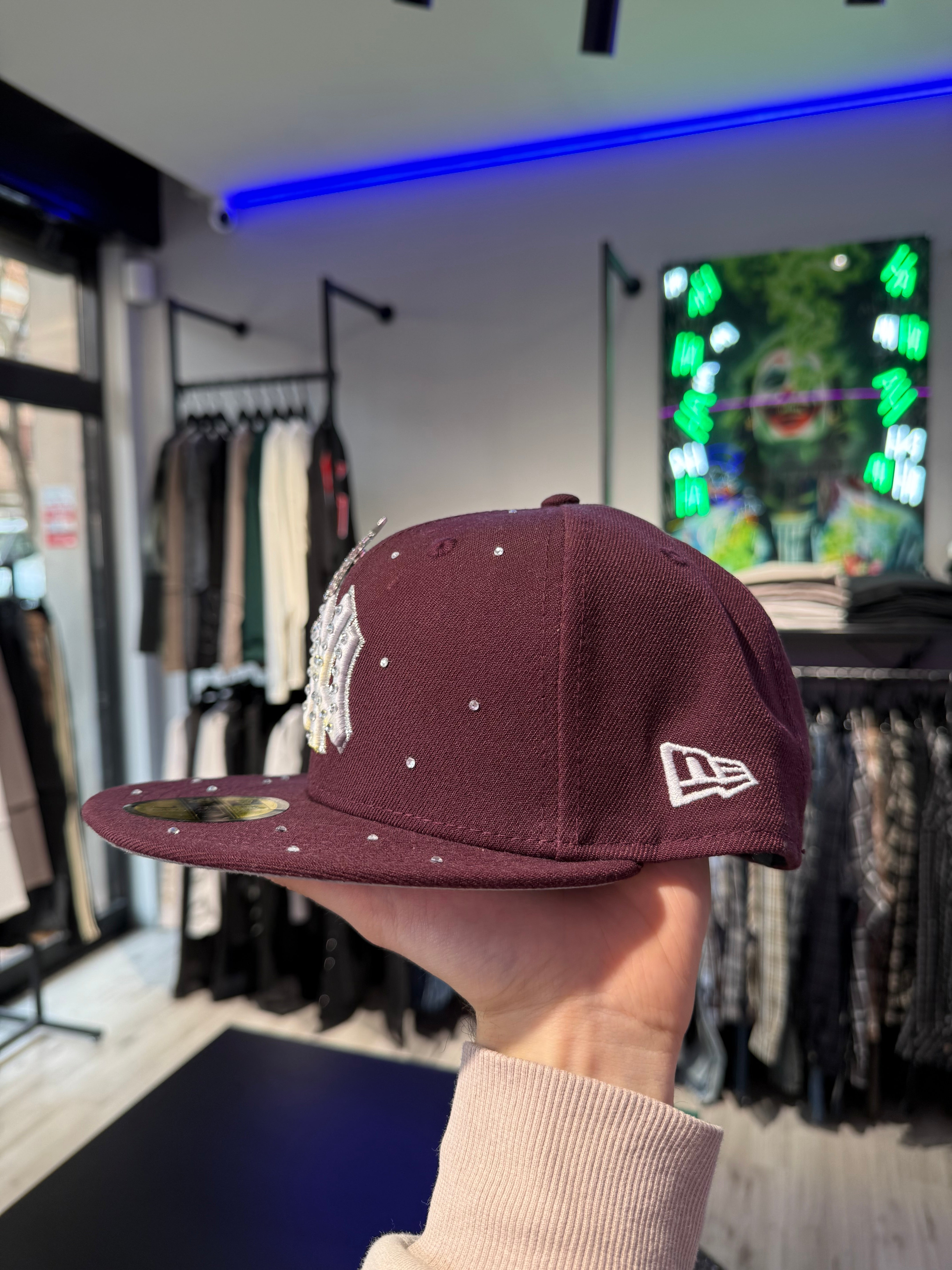 Cappello Custom Bordeaux
