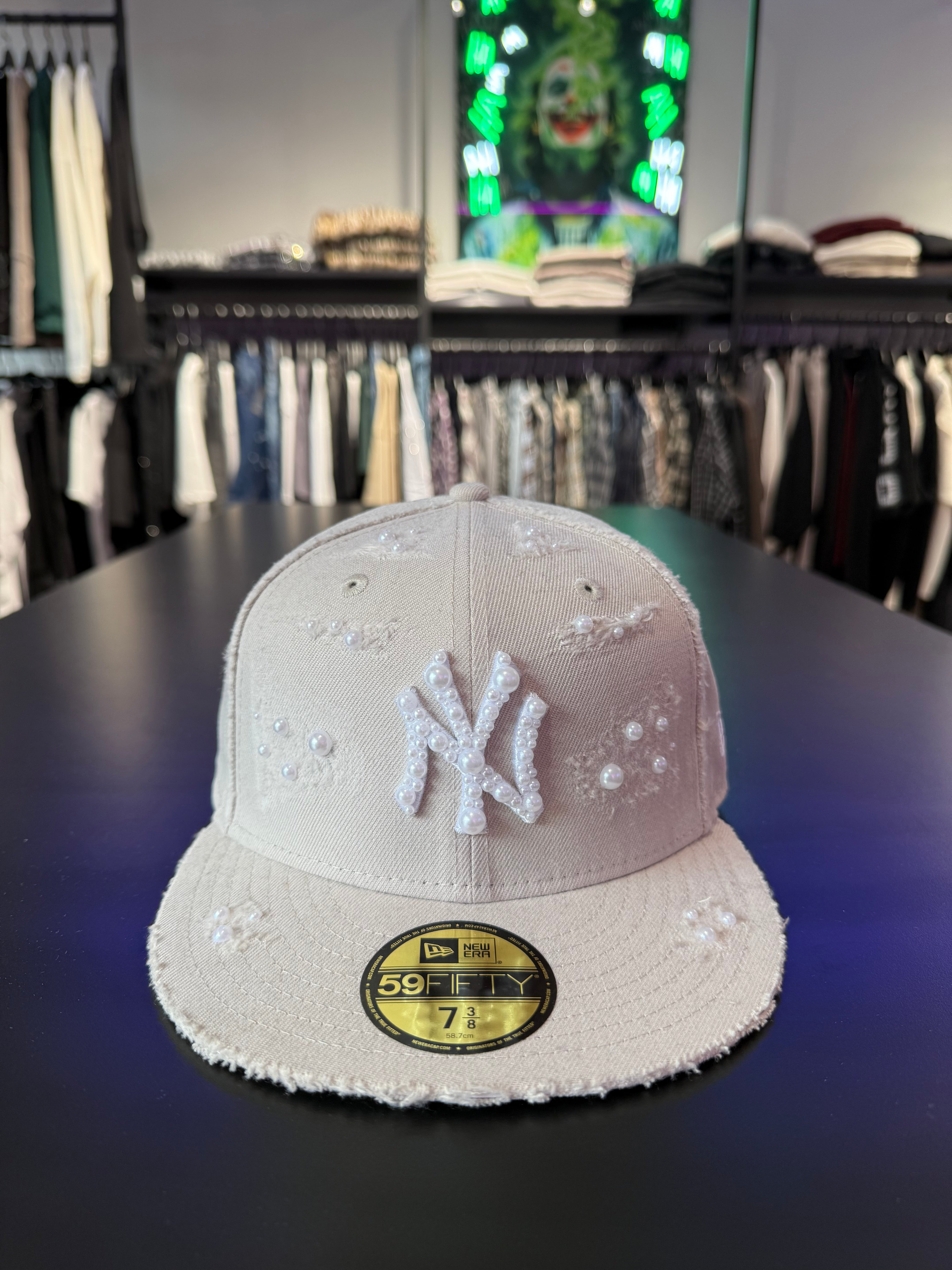 Cappello Custom Beige Perlato