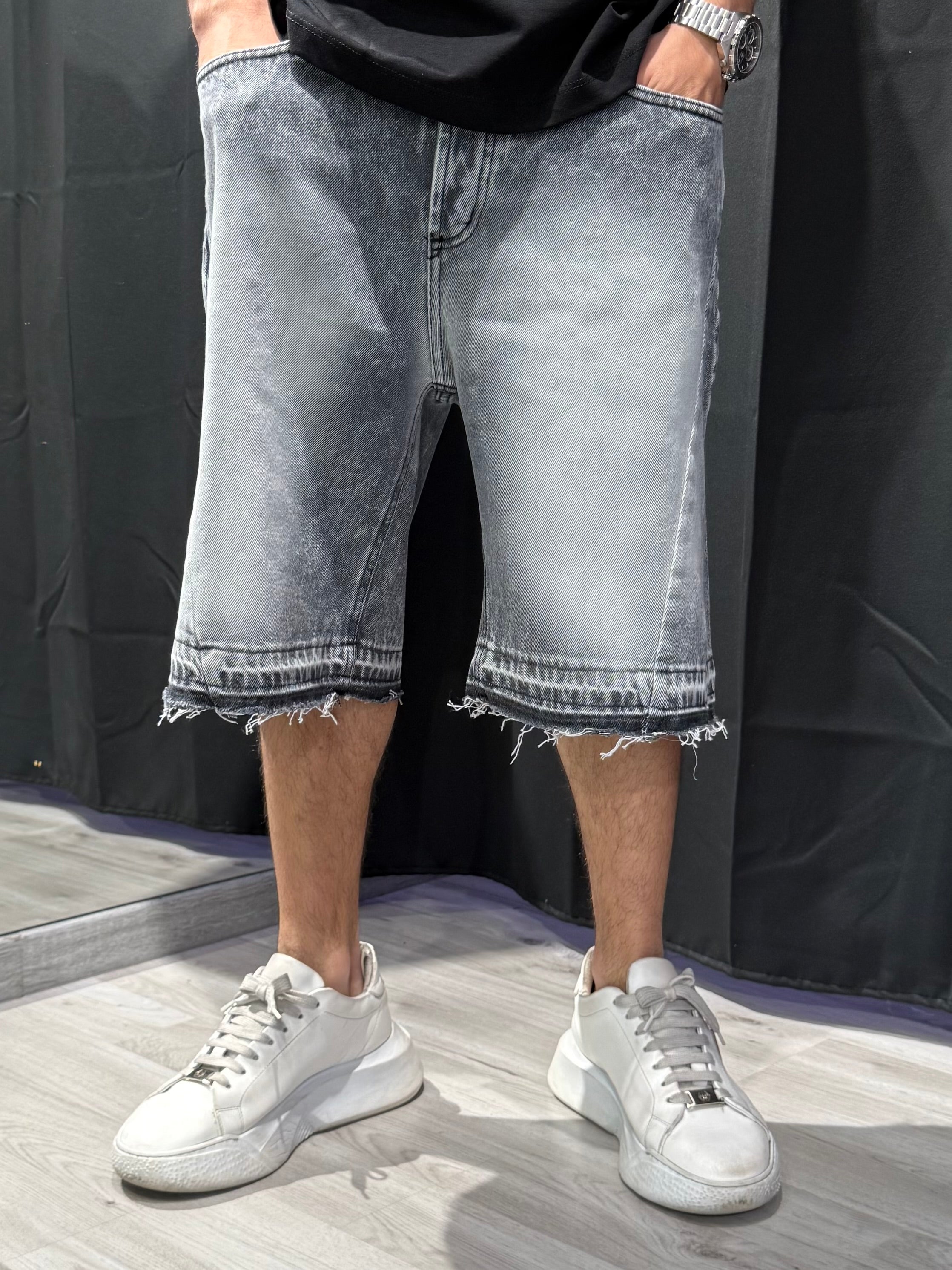 Jeans Jorts Wash