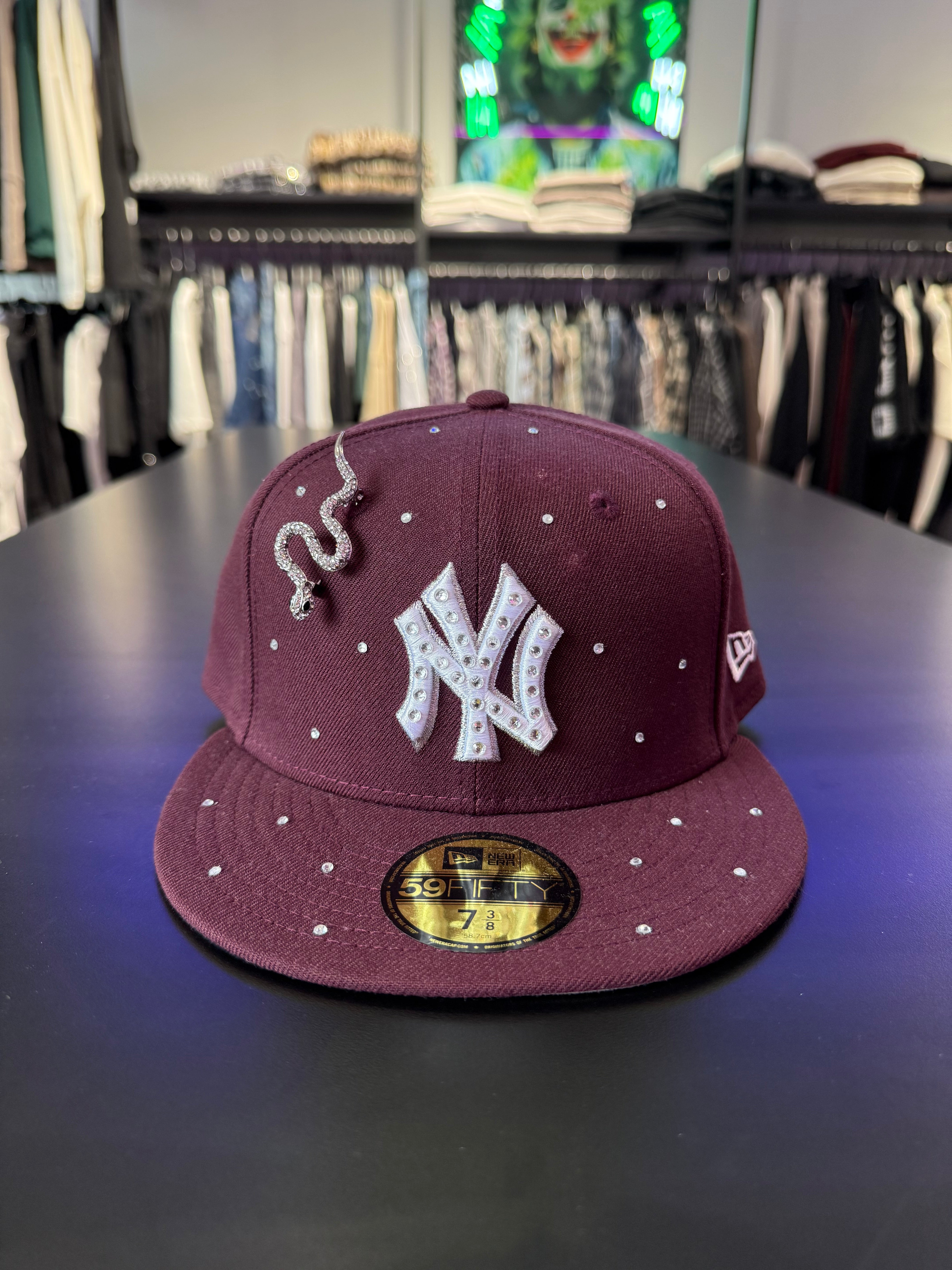 Cappello Custom Bordeaux