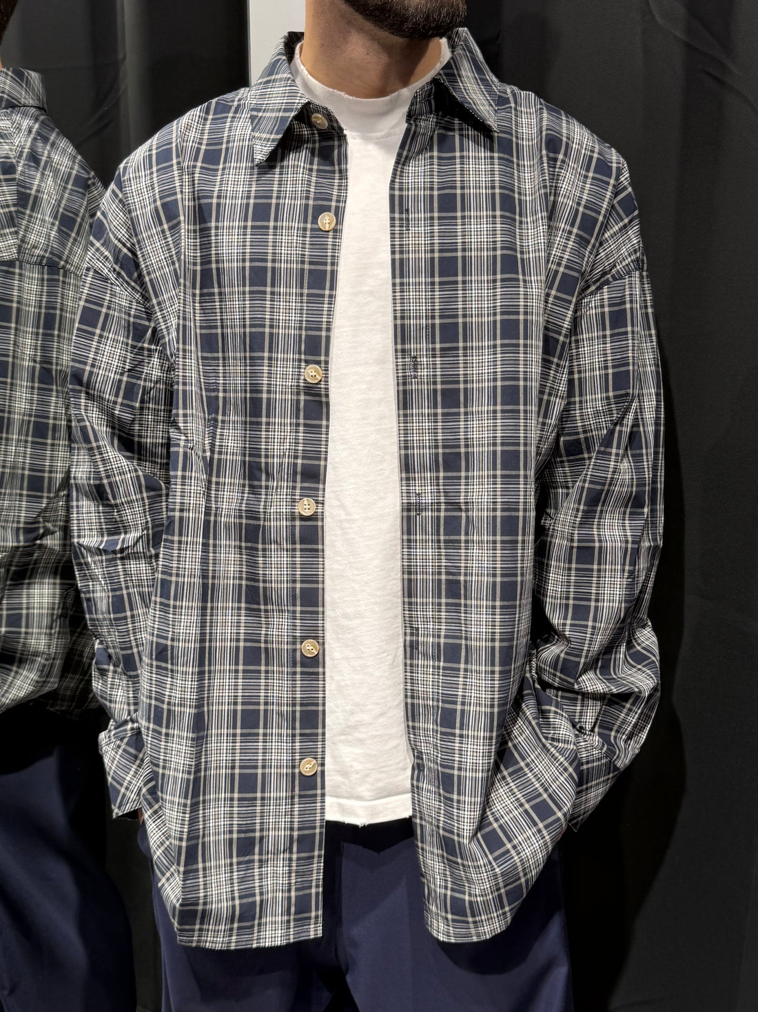 Camicia Over a Quadri