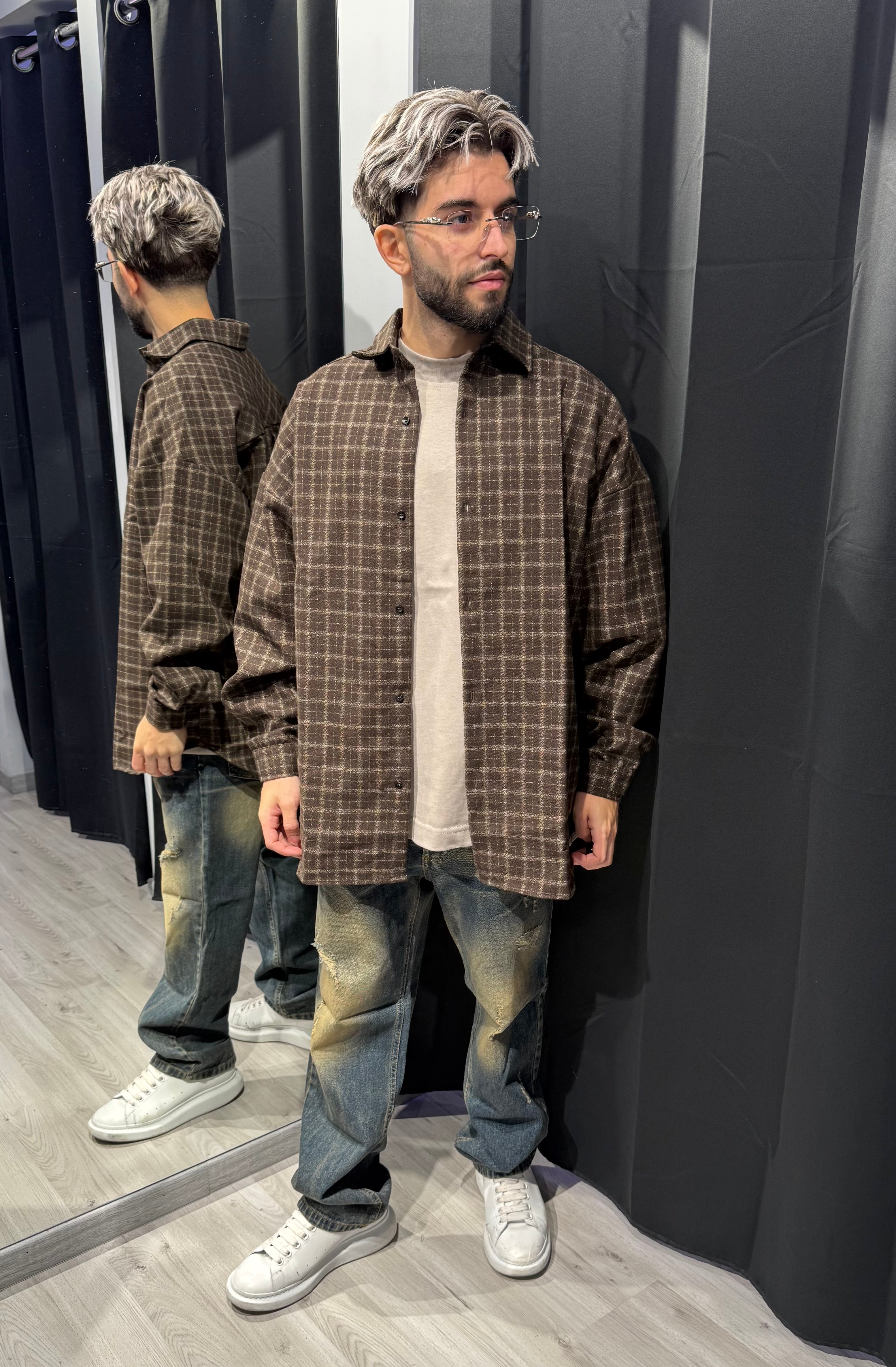 Camicia Over Brown