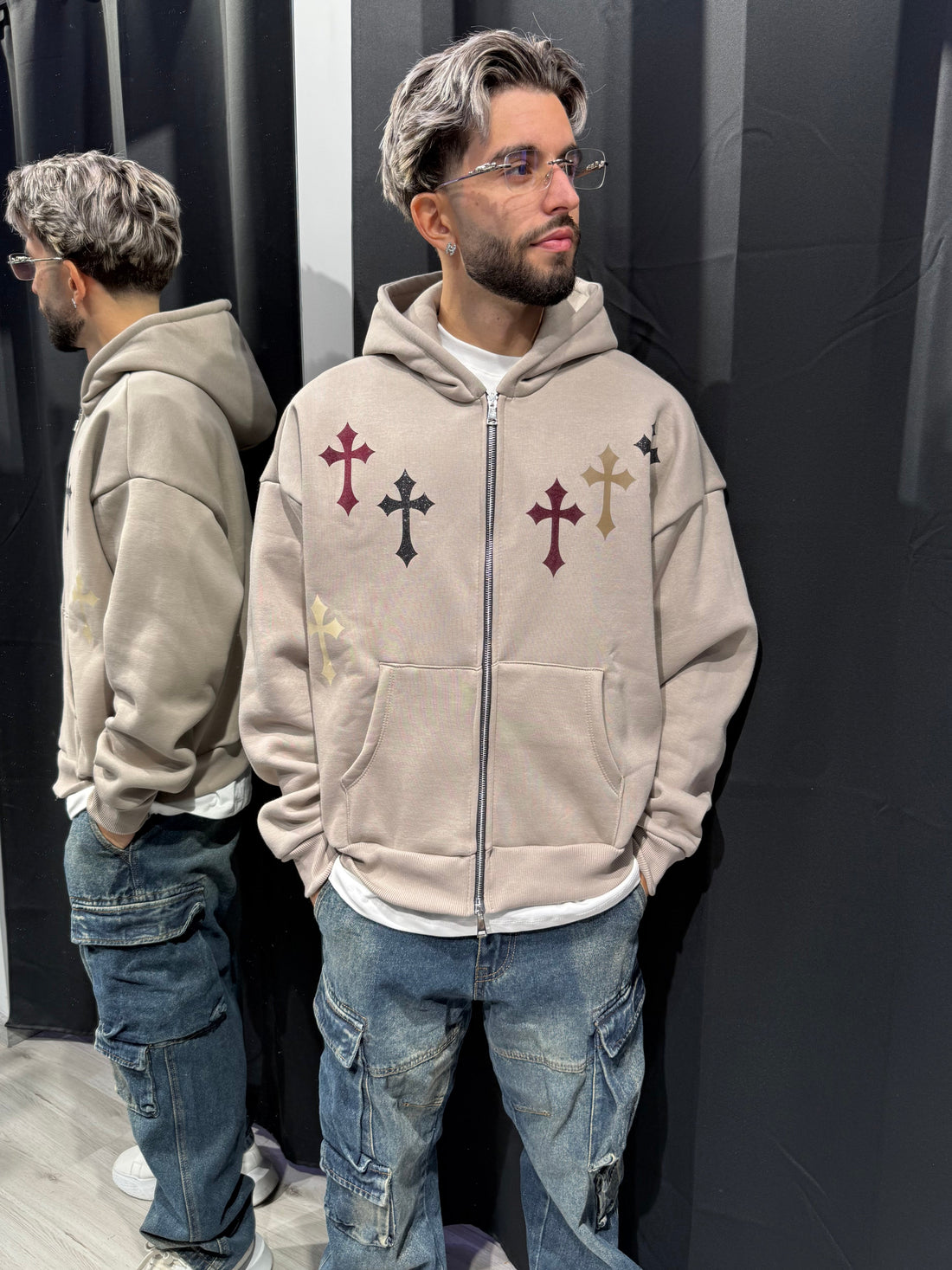 Felpa “Crosslight Zip”