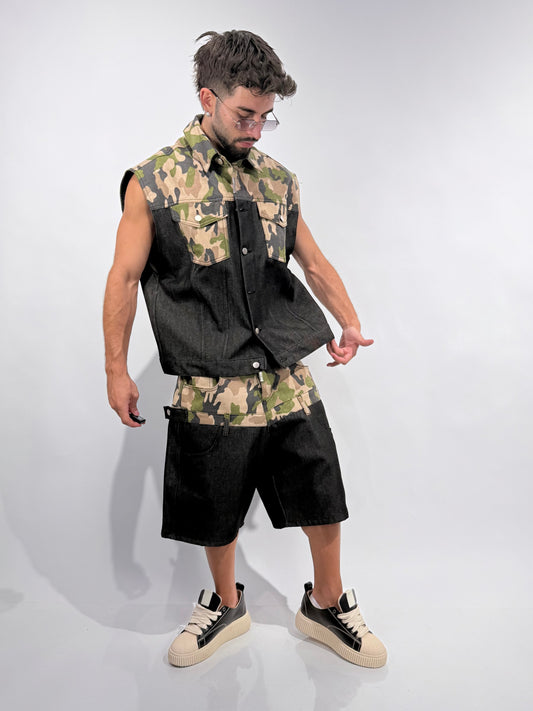 Completo Military Smanicato
