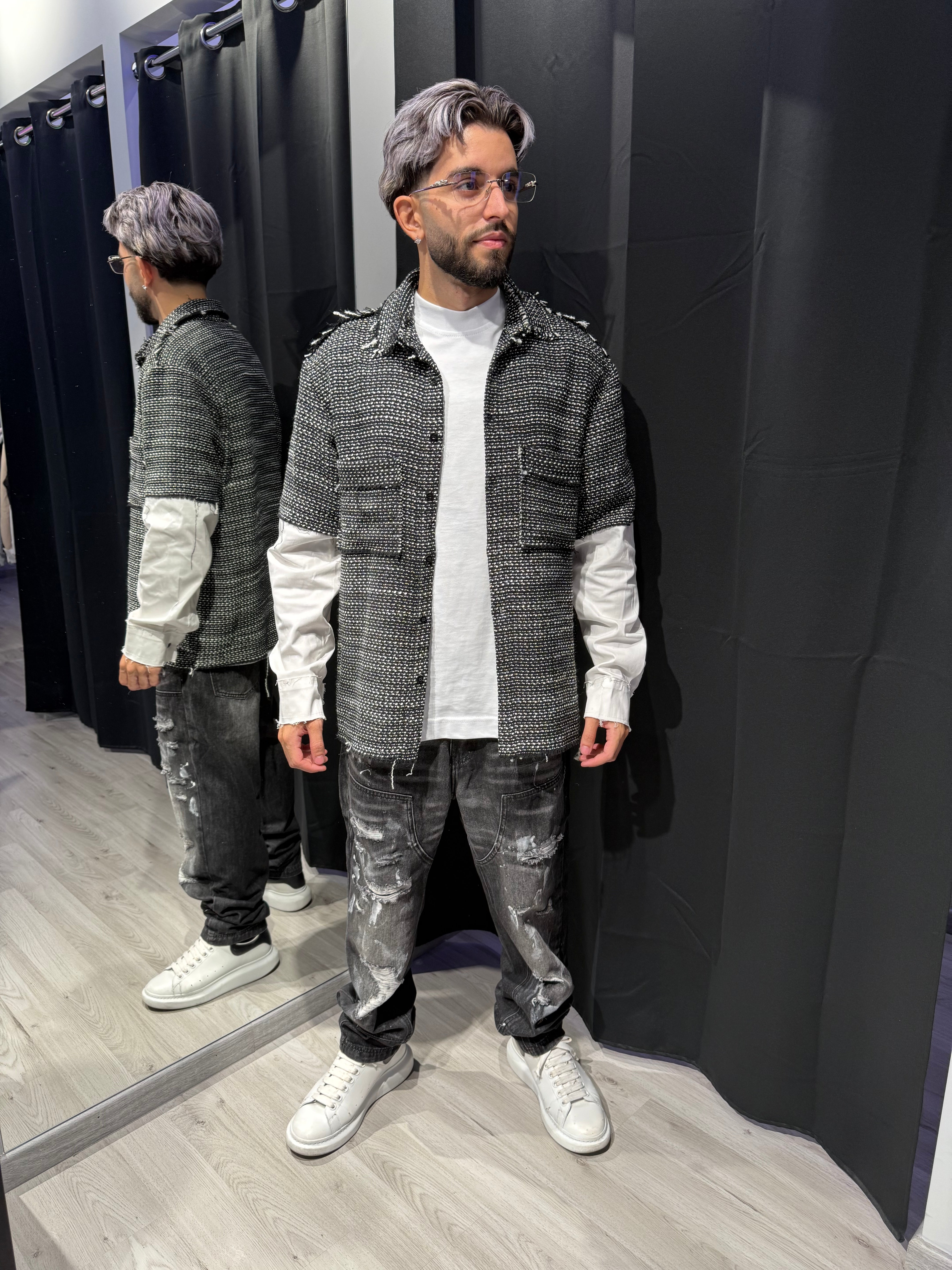 Camicia a Doppia Manica