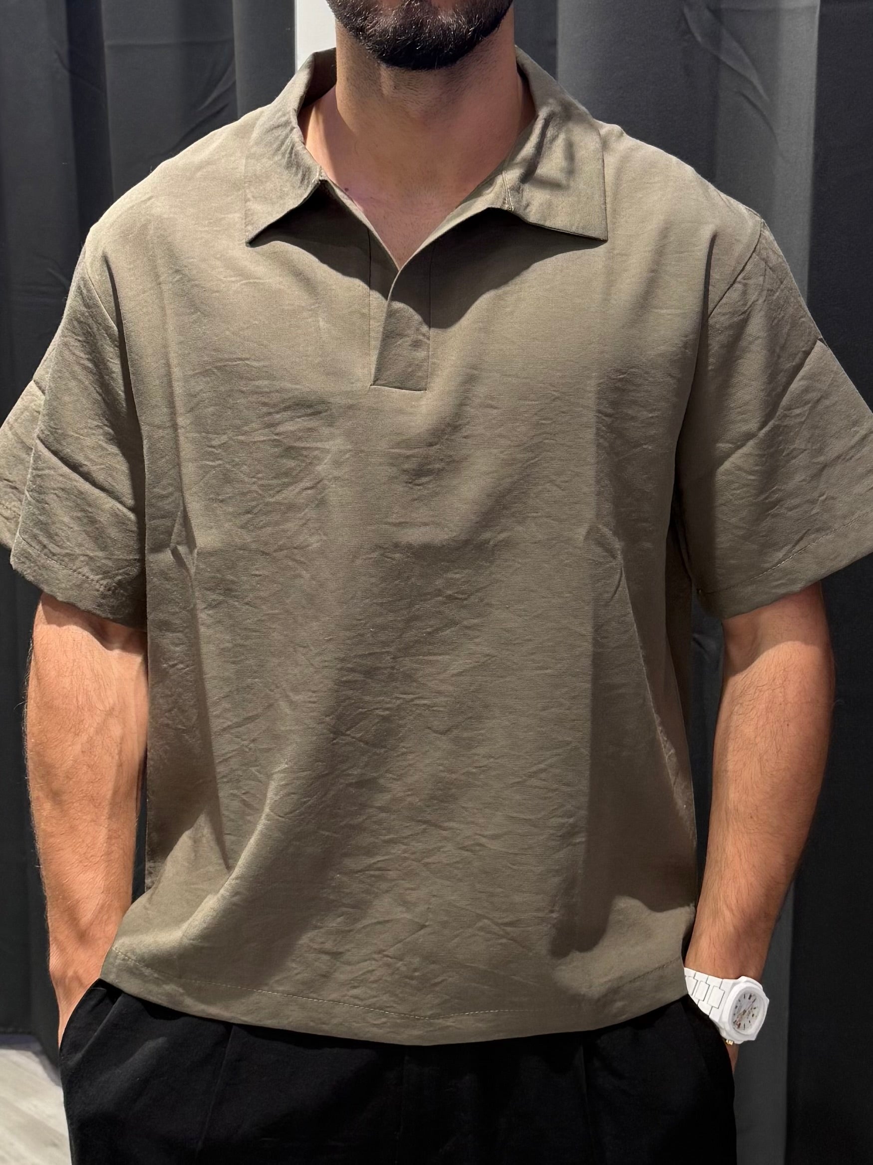 T-shirt V-Crop