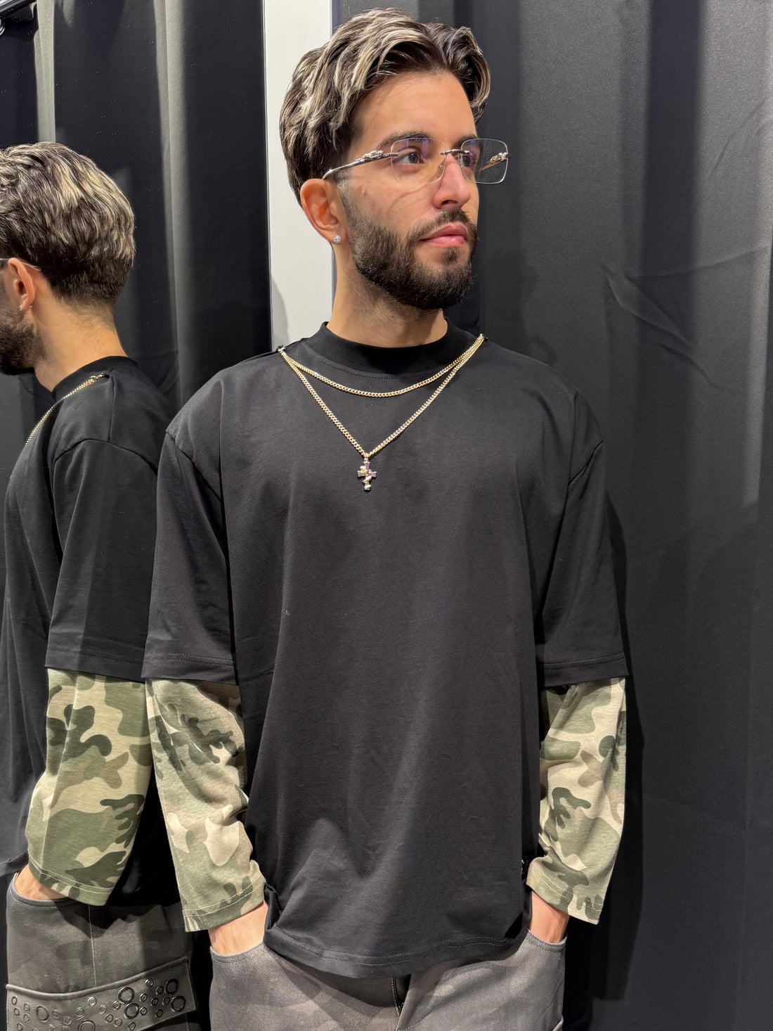 Longsleeve Con Collana