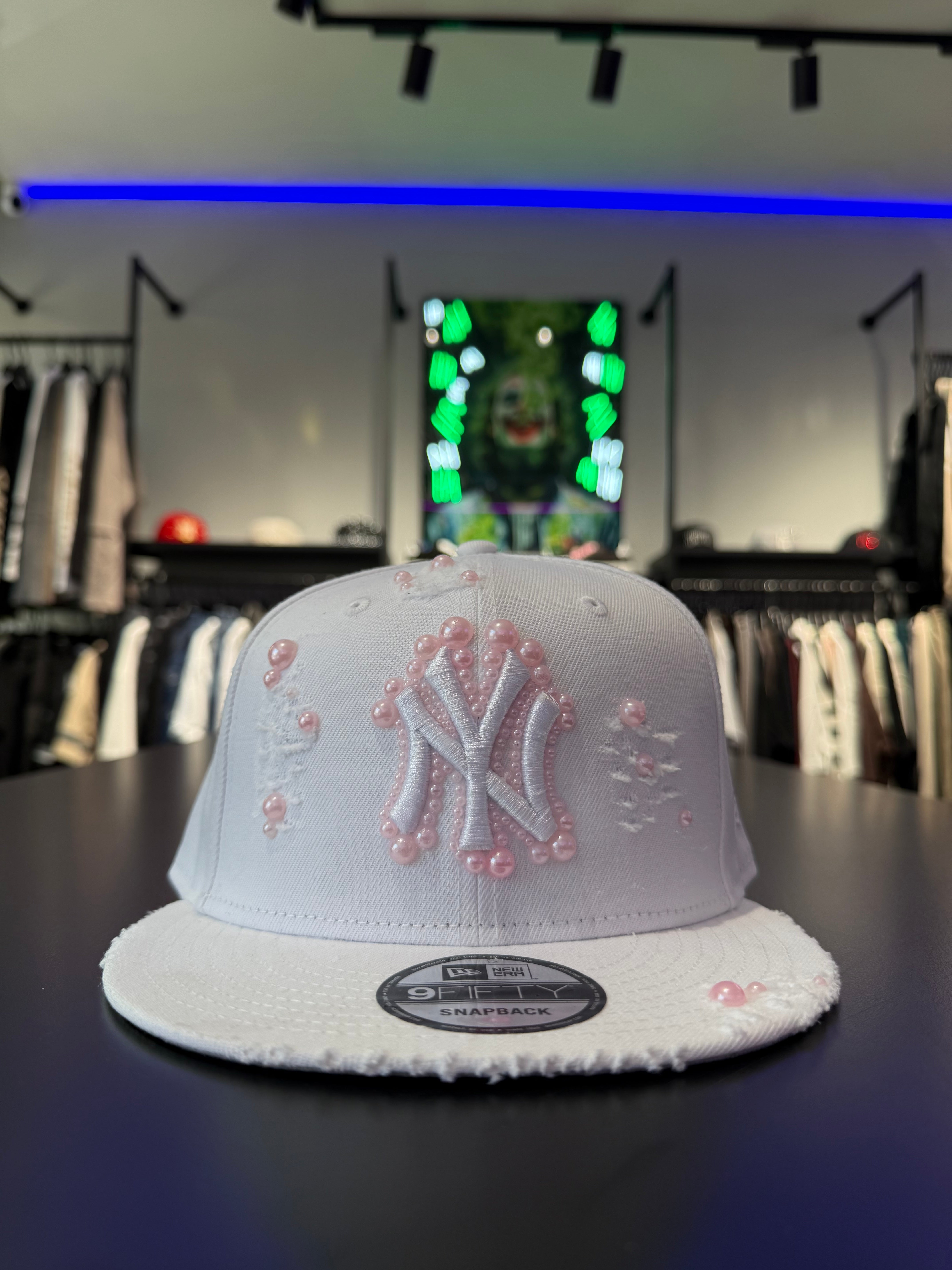 Cappello Custom Perlato Rosa