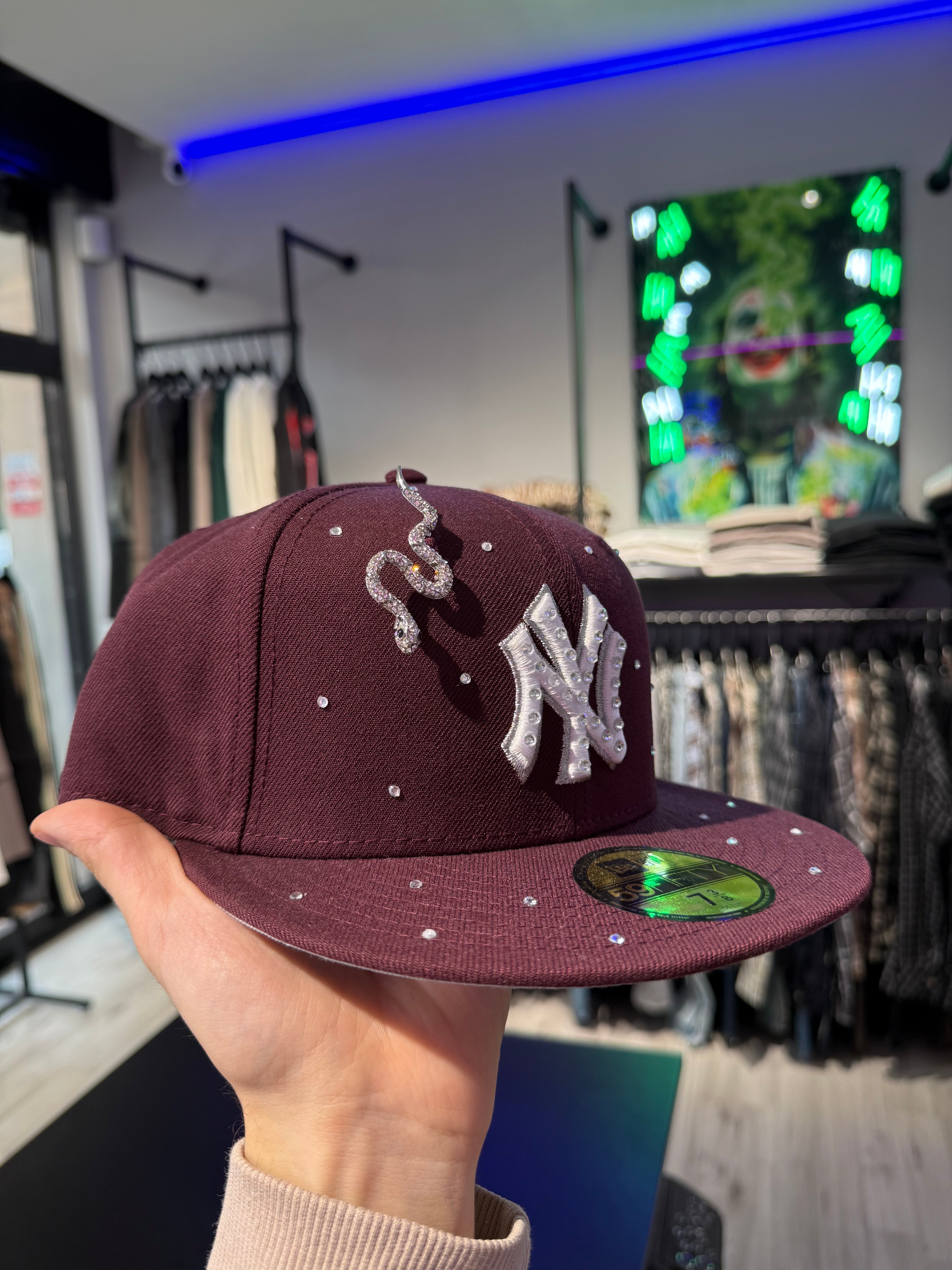 Cappello Custom Bordeaux