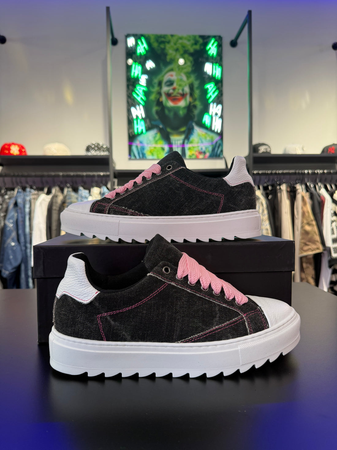 Scarpe Level Up NERE/ROSA Jeans