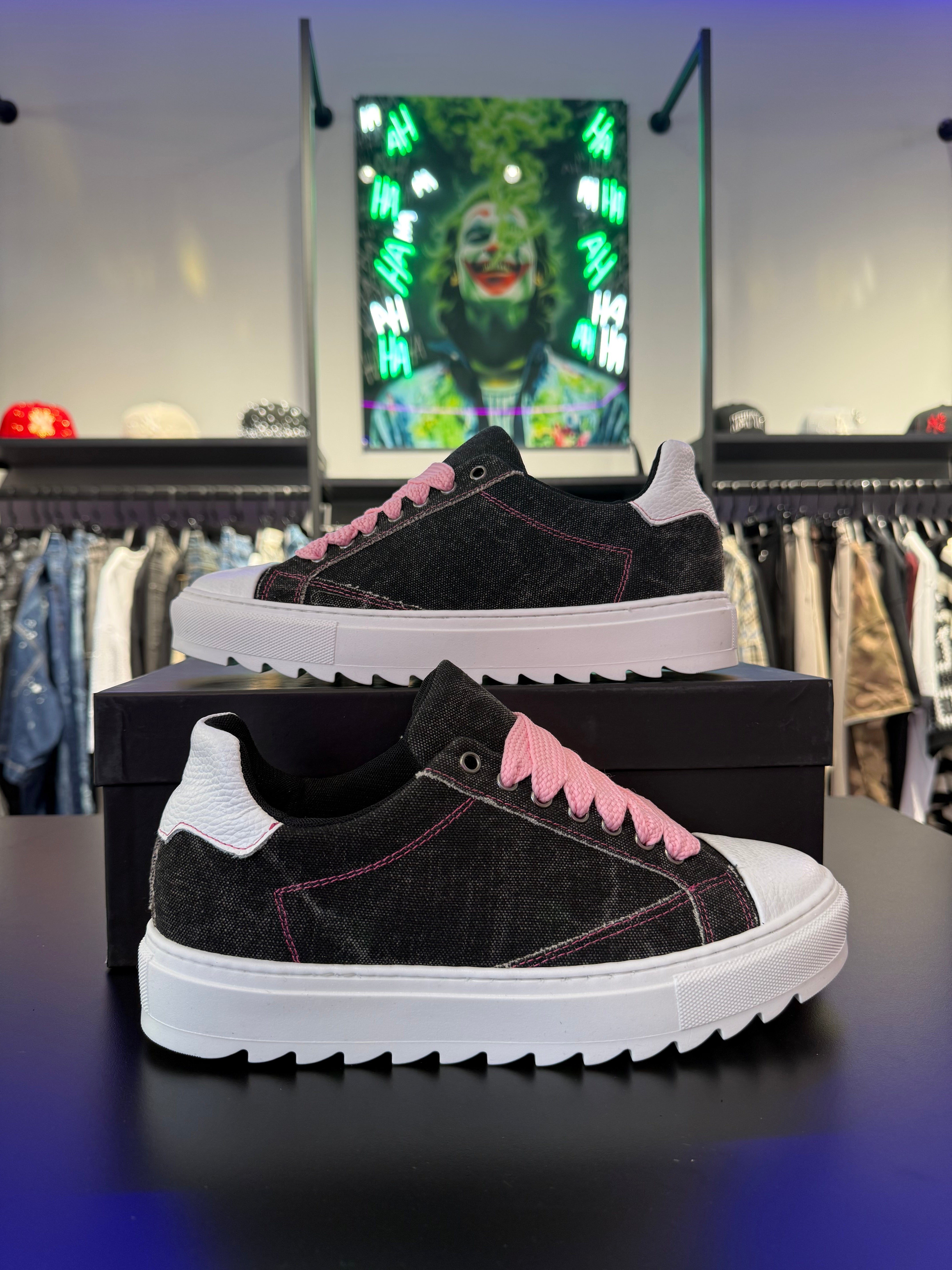 Scarpe Level Up NERE/ROSA Jeans
