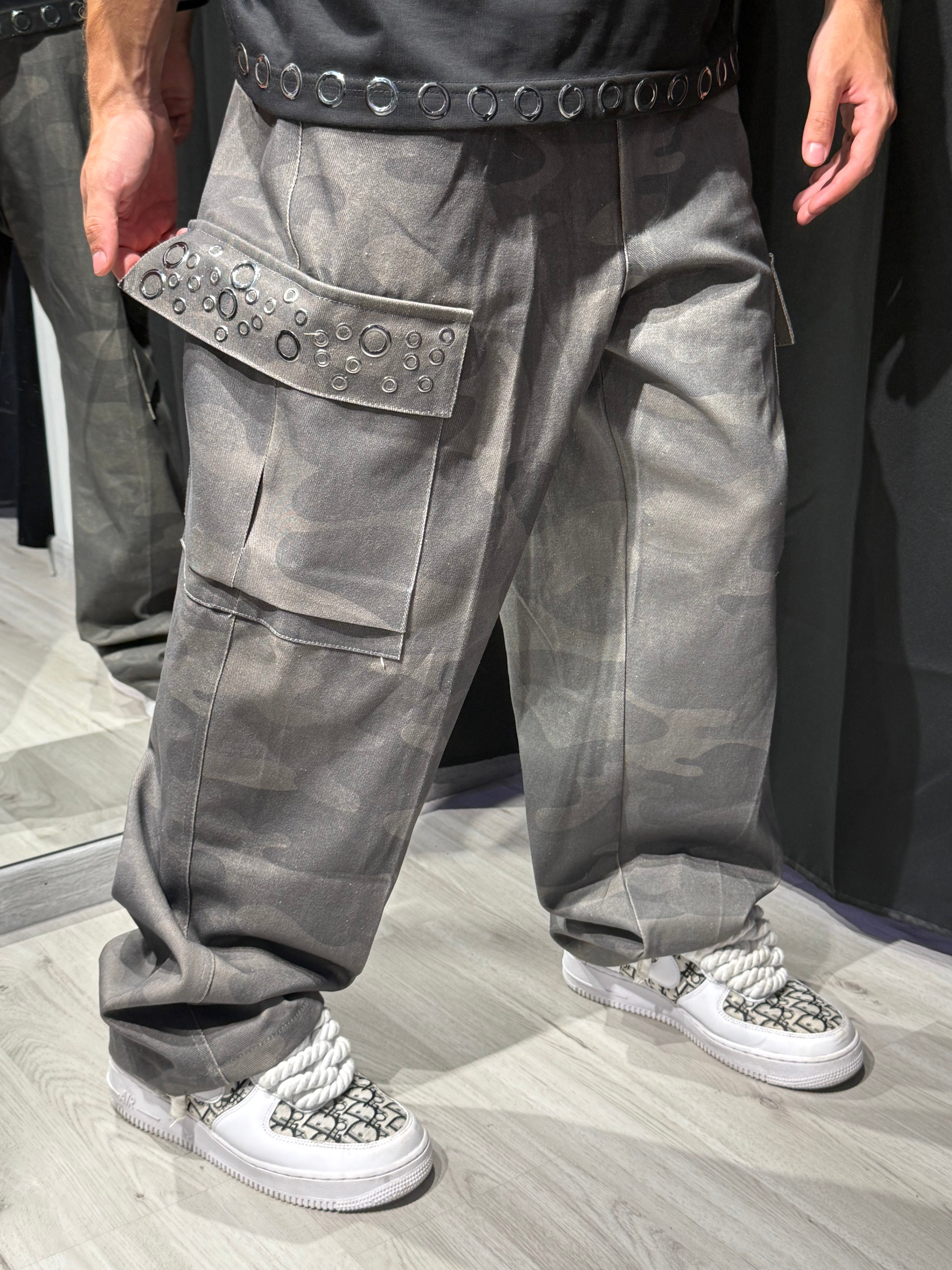 Jeans Military Black