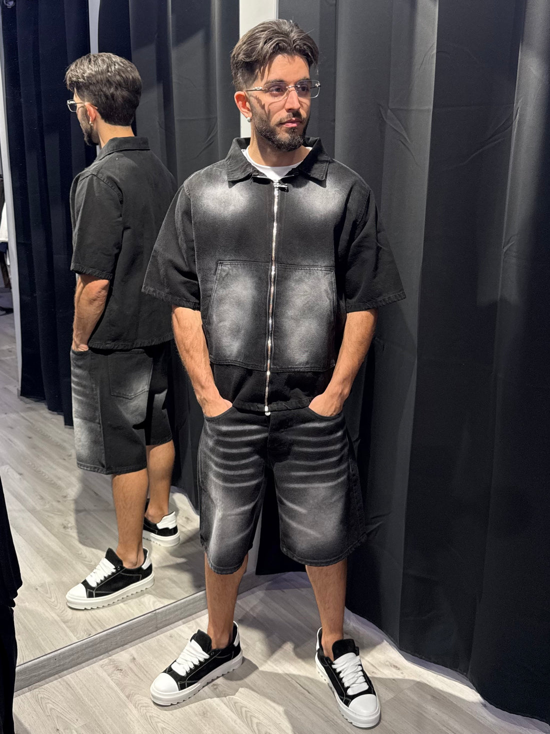 Completo Denim Force