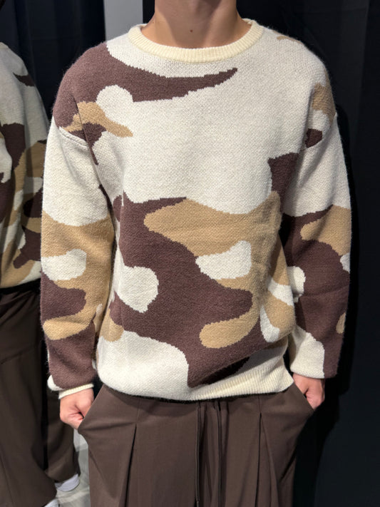 Maglione Camo