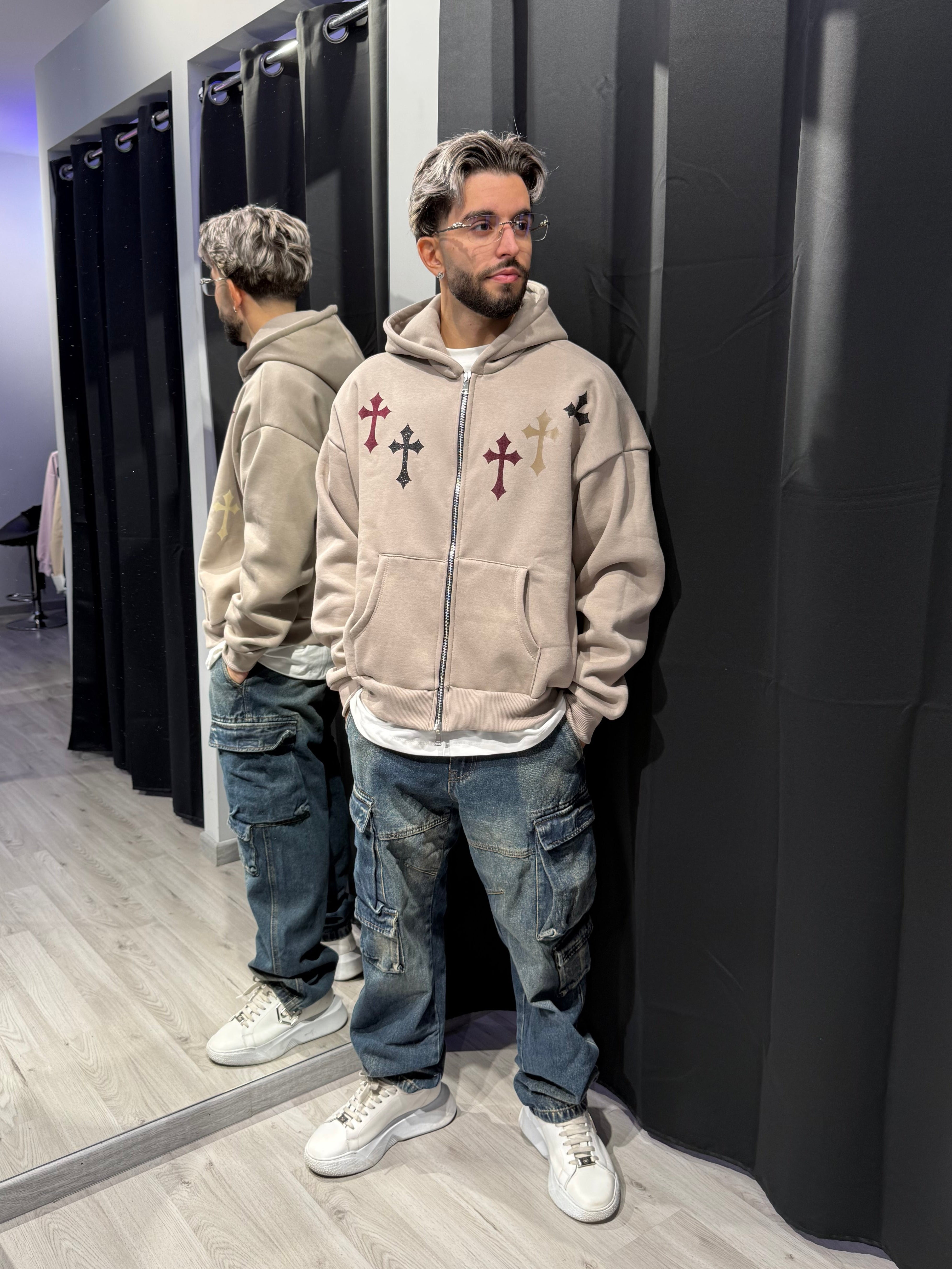 Felpa “Crosslight Zip”