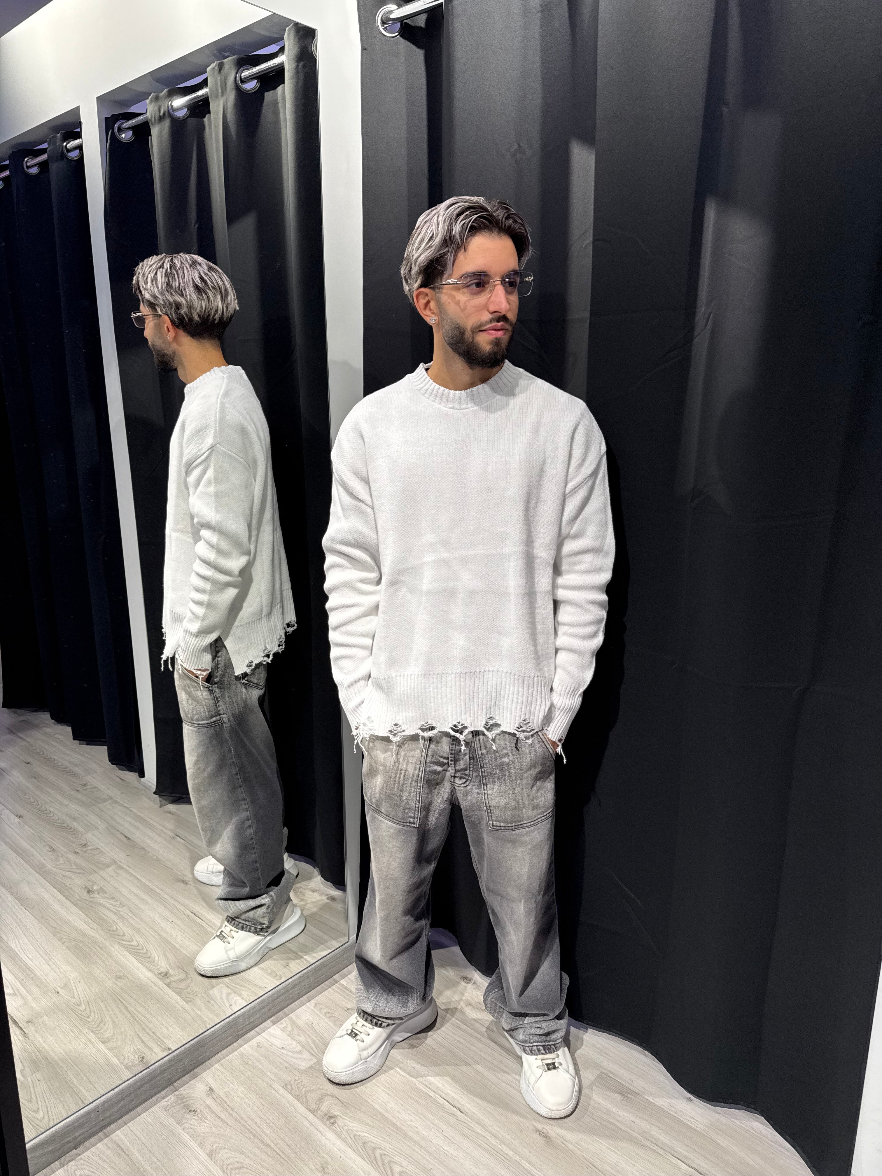 Maglione Sfrangiato