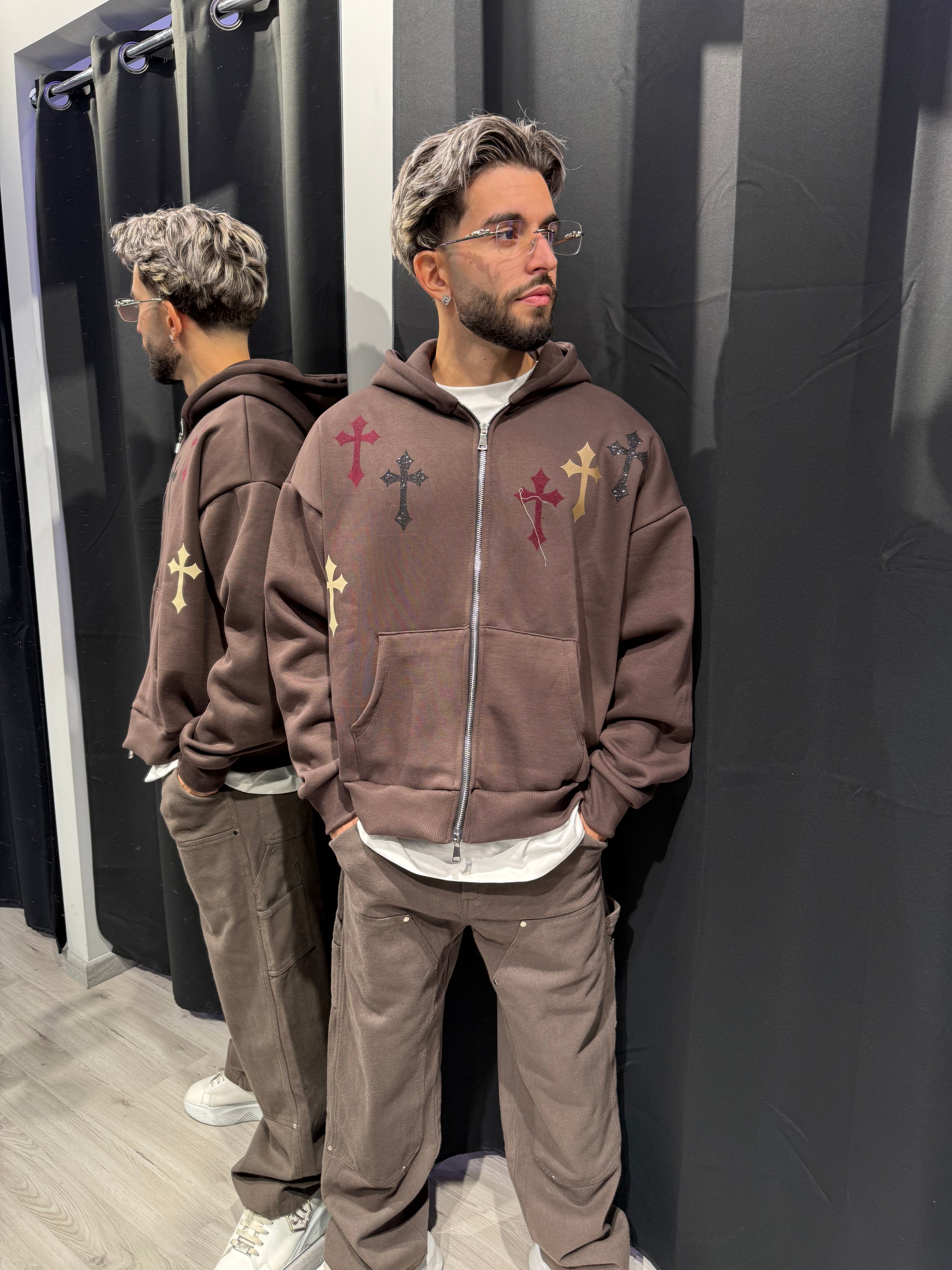 Felpa “Crosslight Zip”