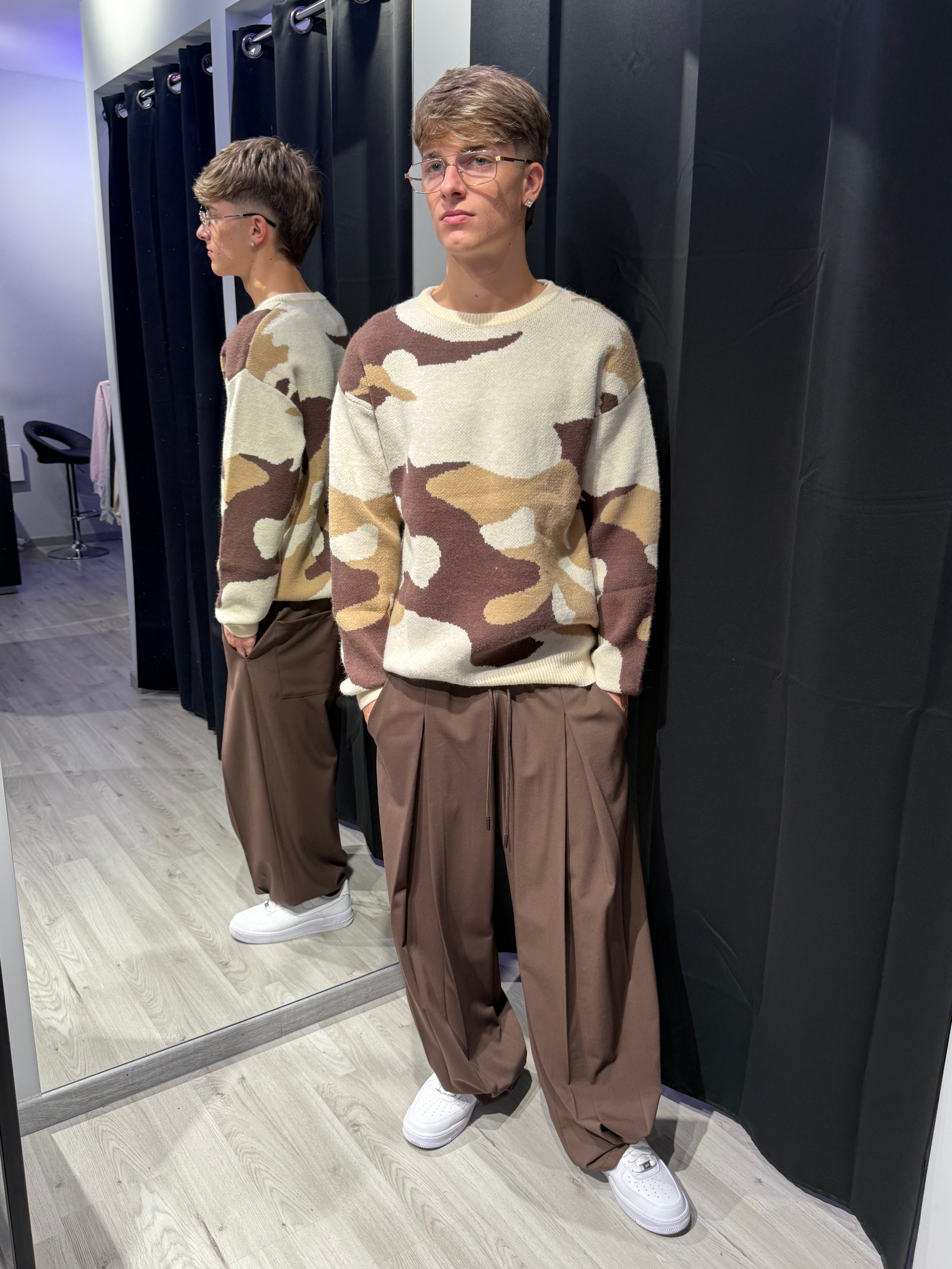 Urban Camo Knit