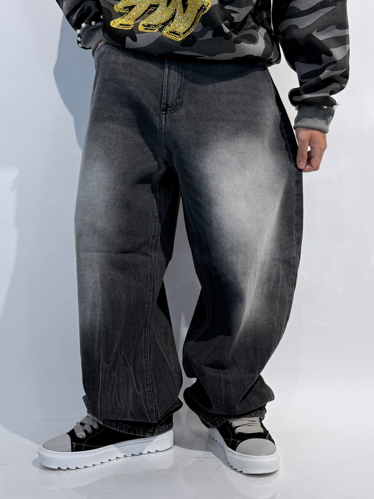 Jeans Balloon Gray