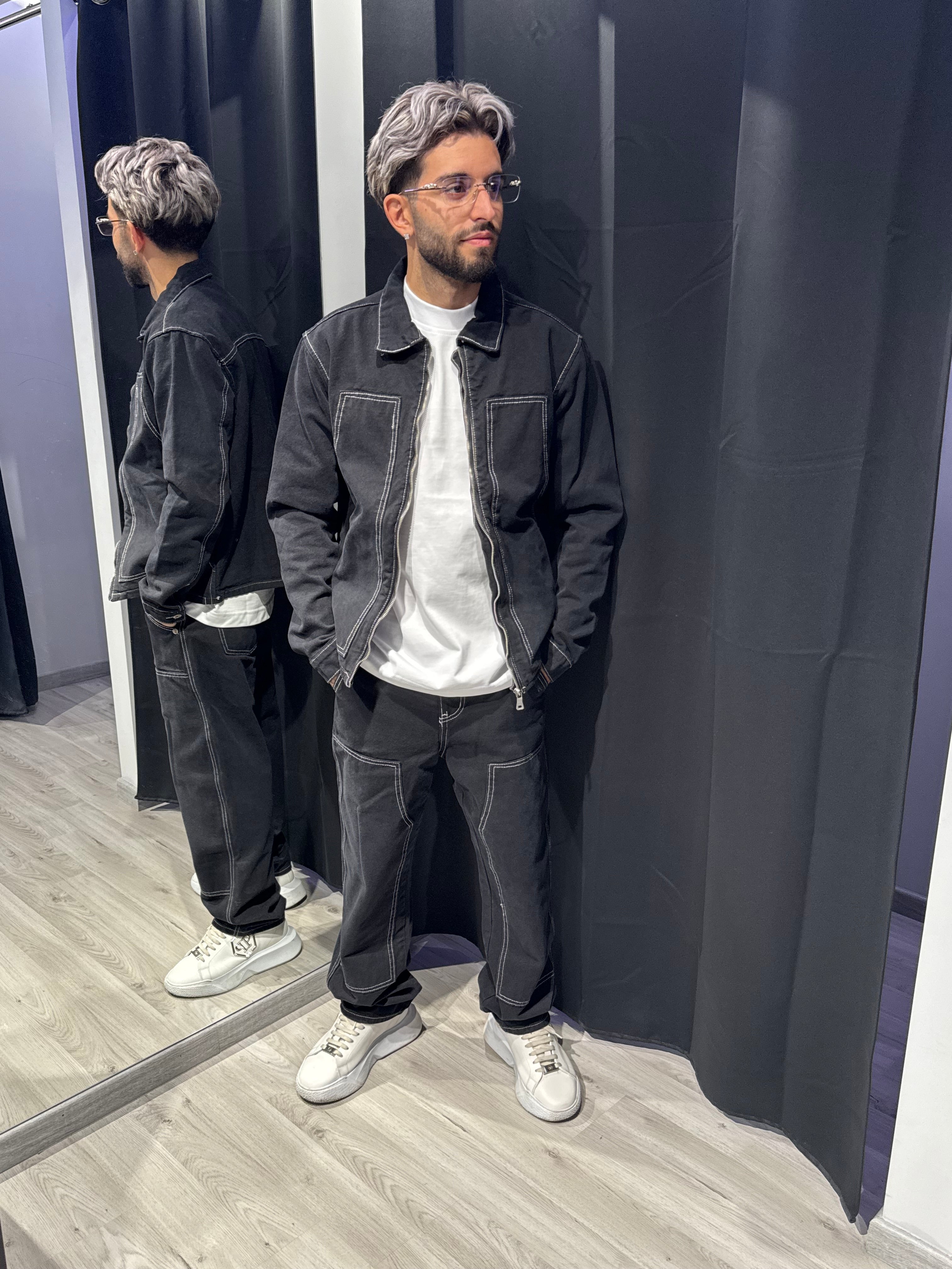 Contrast Denim