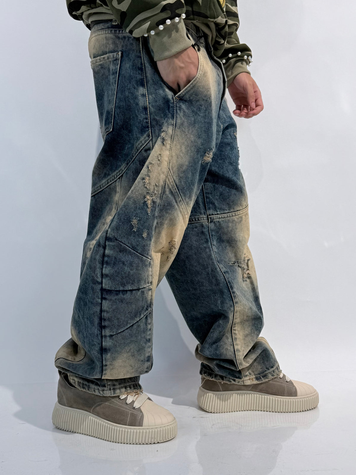 Jeans Sabbiato Balloon