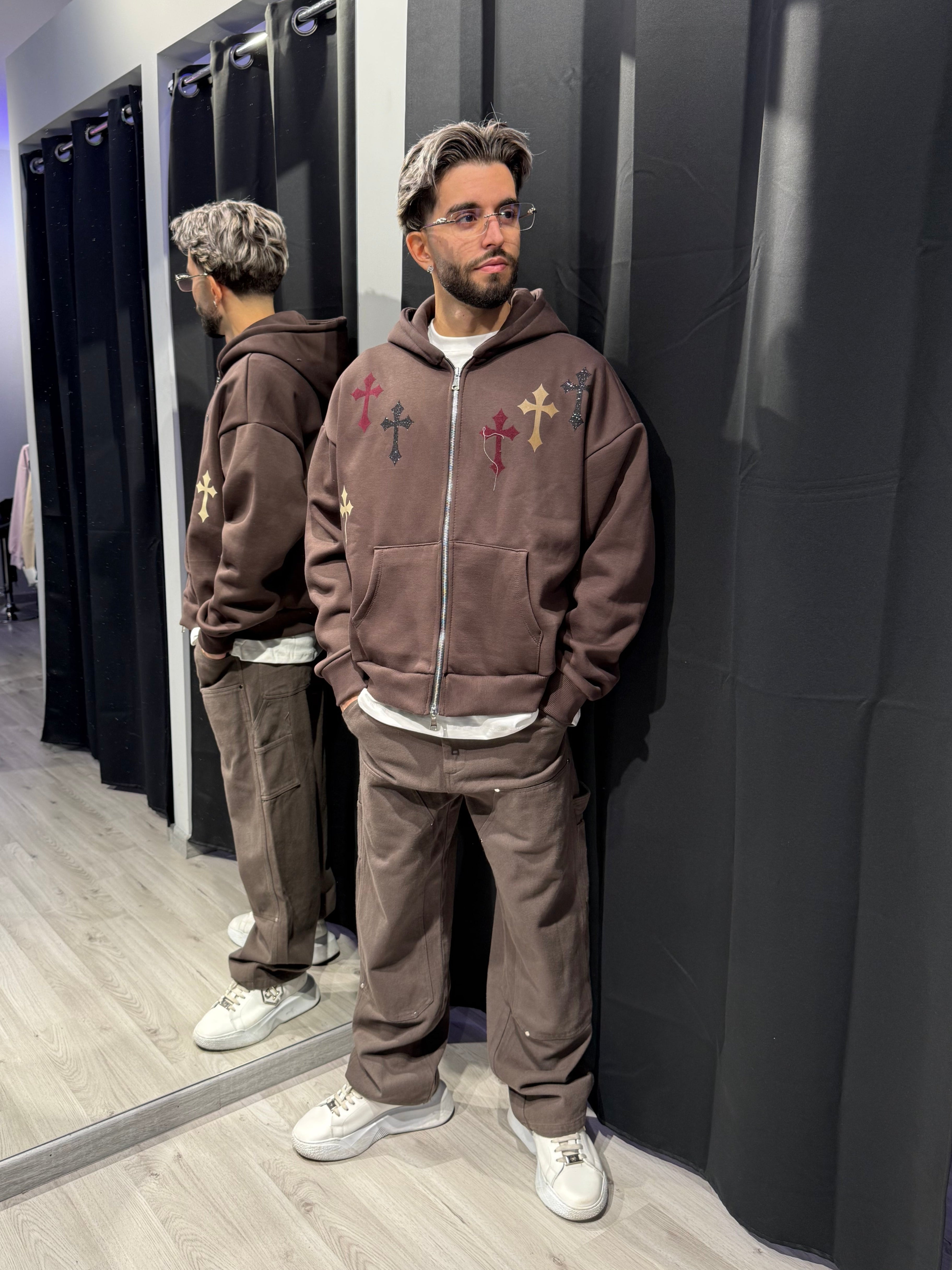 Felpa “Crosslight Zip”
