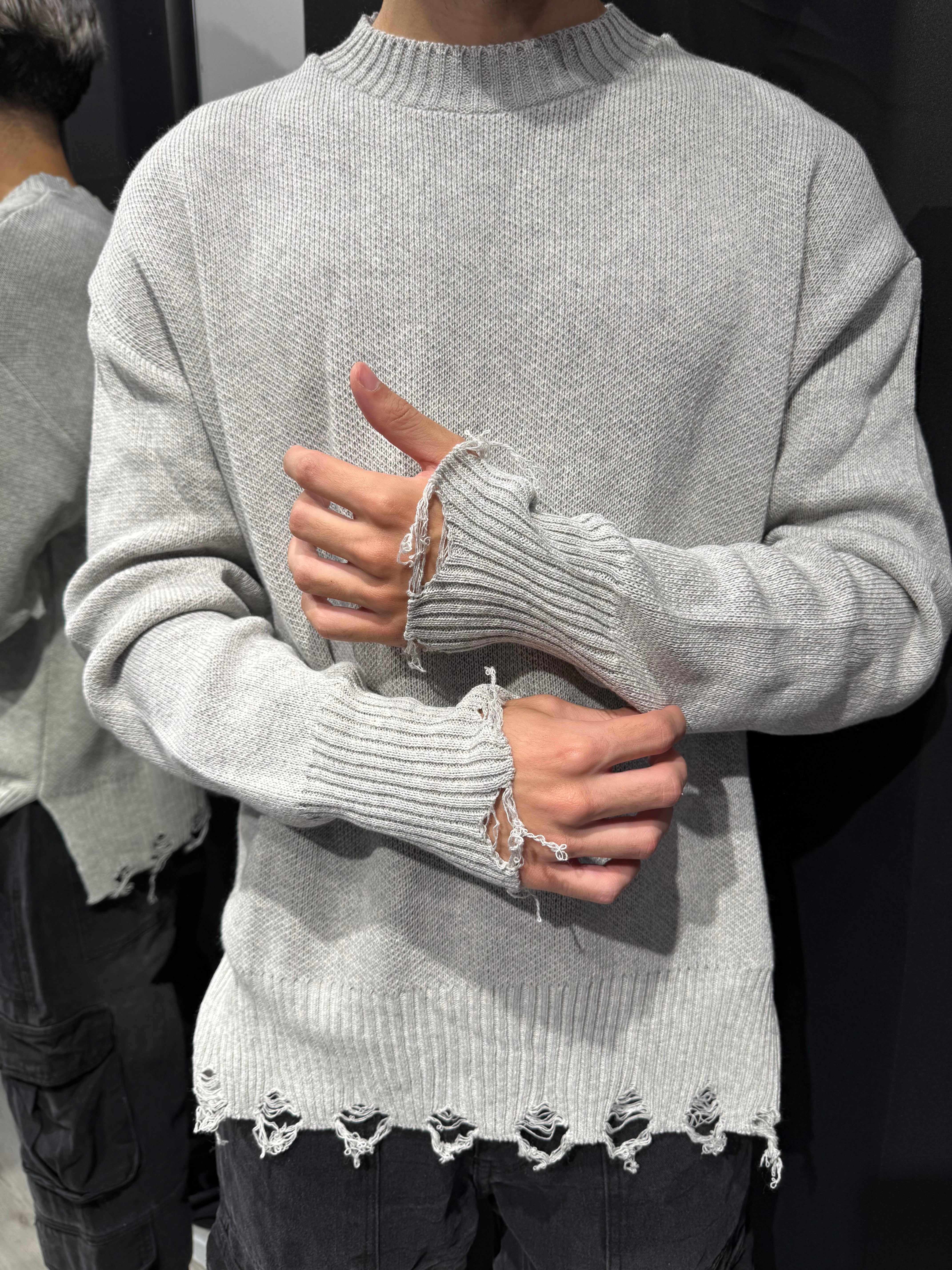Maglione Sfrangiato